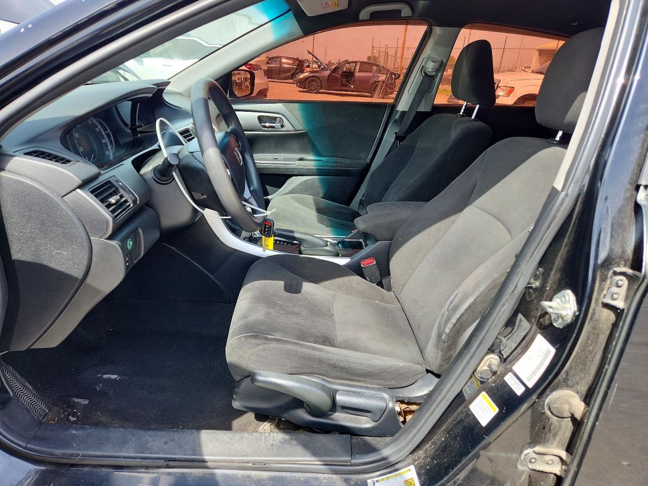 2013 Honda Accord Lx Black vin: 1HGCR2F33DA244470