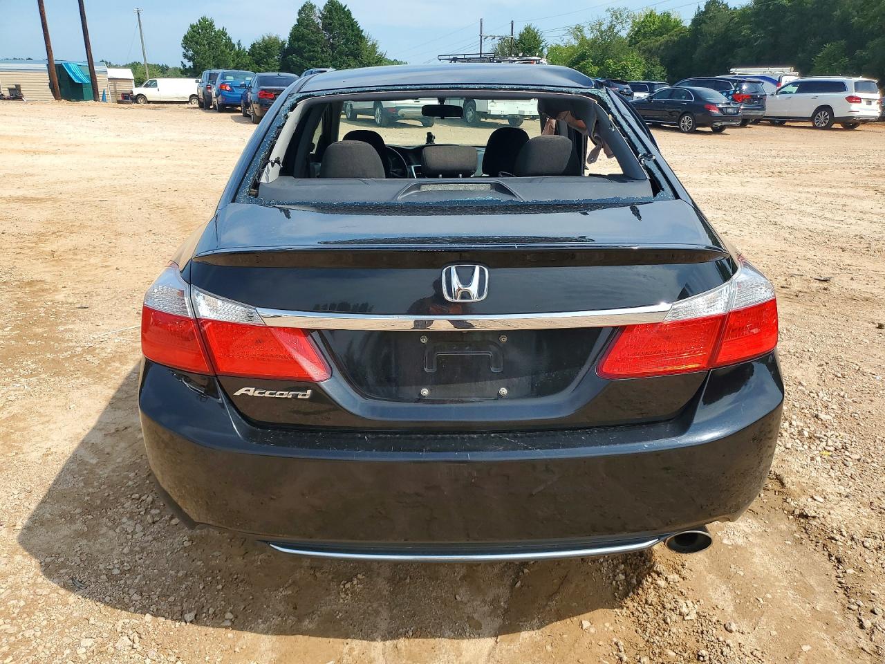 2013 Honda Accord Lx Black vin: 1HGCR2F33DA255890