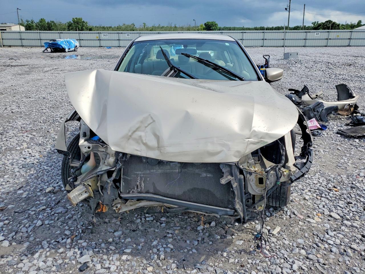 2013 Honda Accord Lx Золотой vin: 1HGCR2F33DA264184