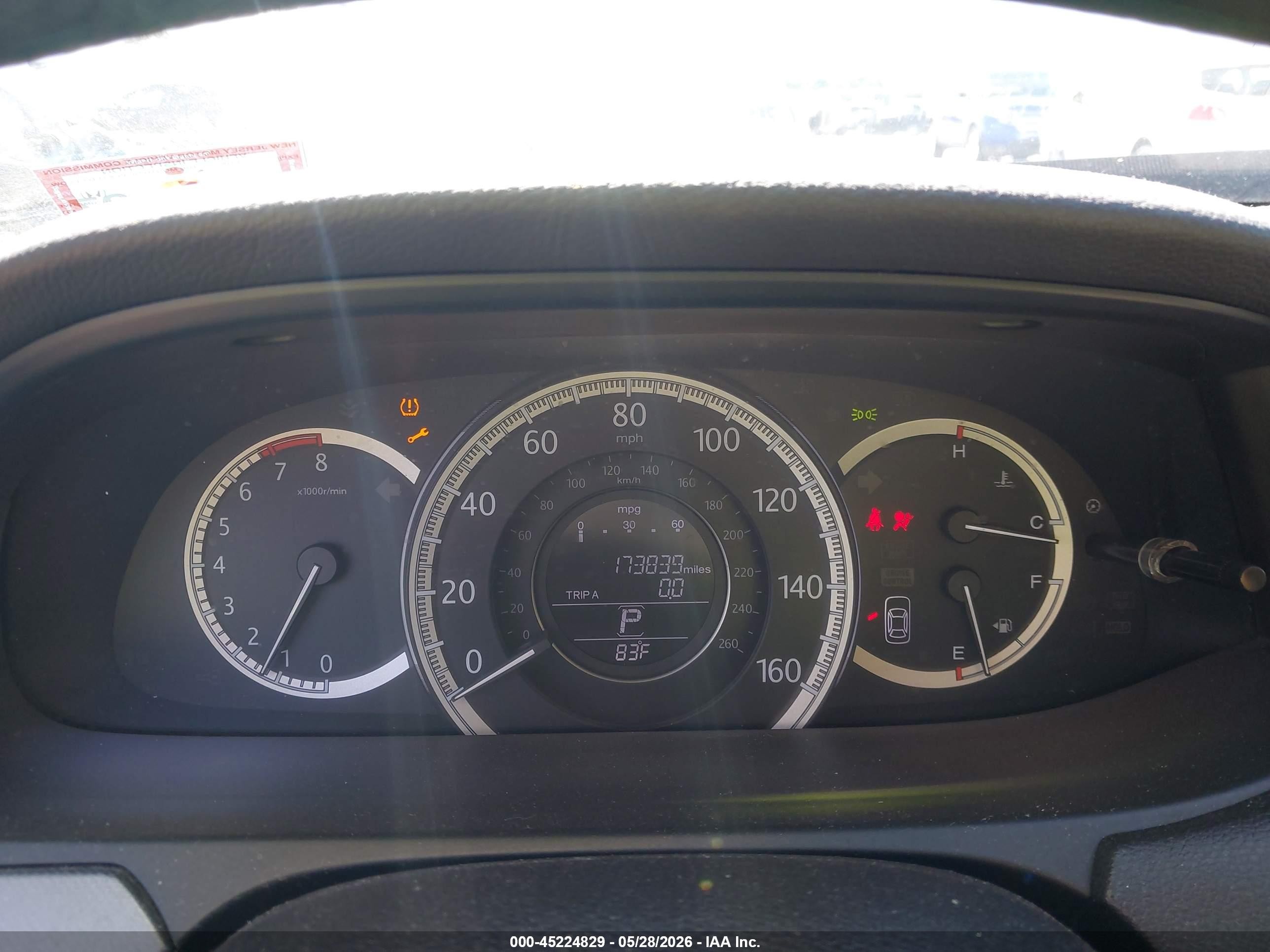 2013 Honda Accord Lx Black vin: 1HGCR2F33DA266601