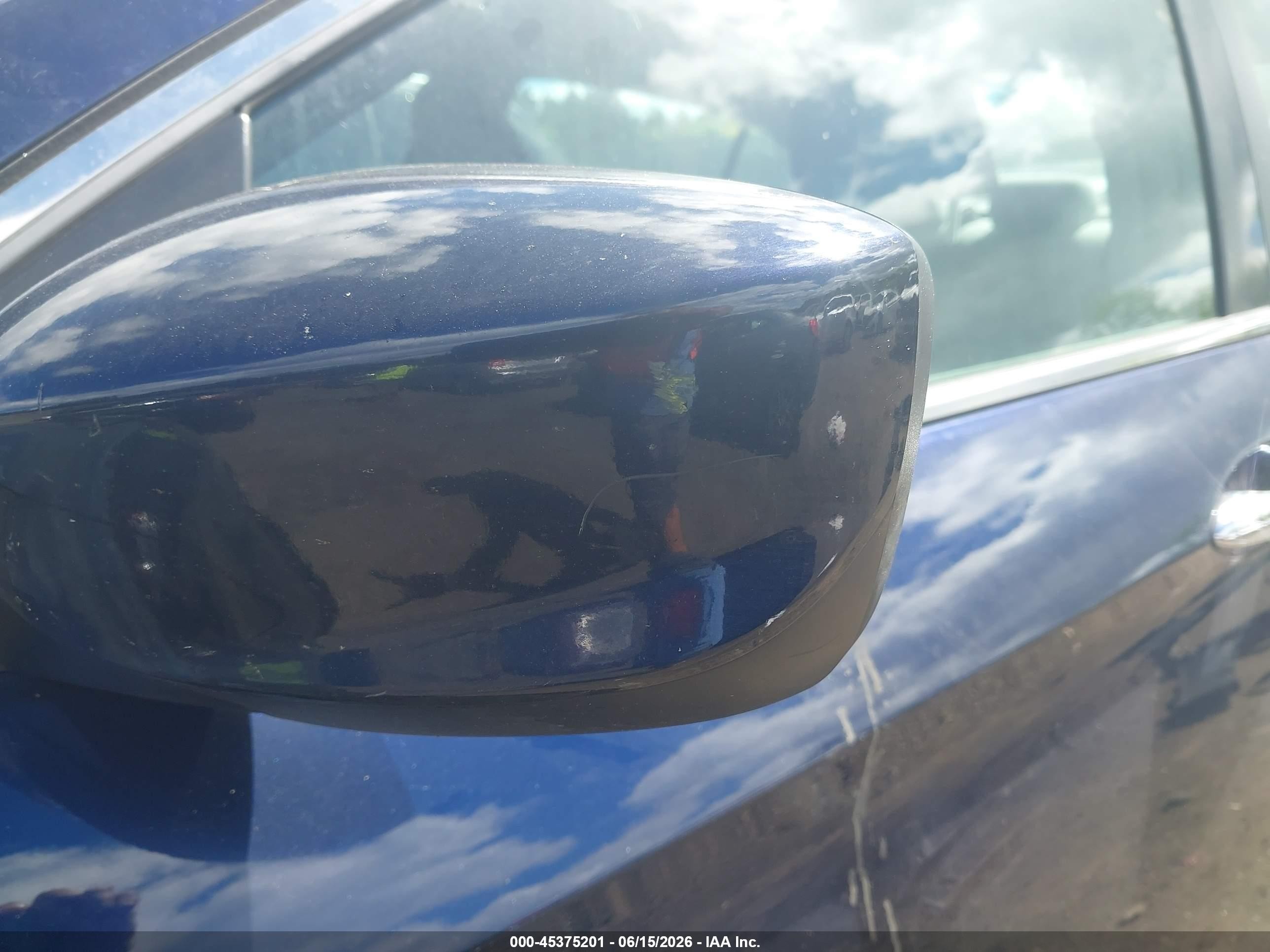 2013 Honda Accord Lx Blue vin: 1HGCR2F33DA274794