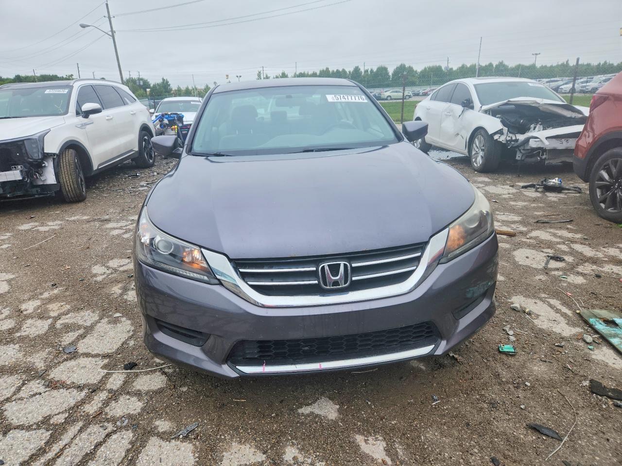 2013 Honda Accord Lx Gray vin: 1HGCR2F33DA281955