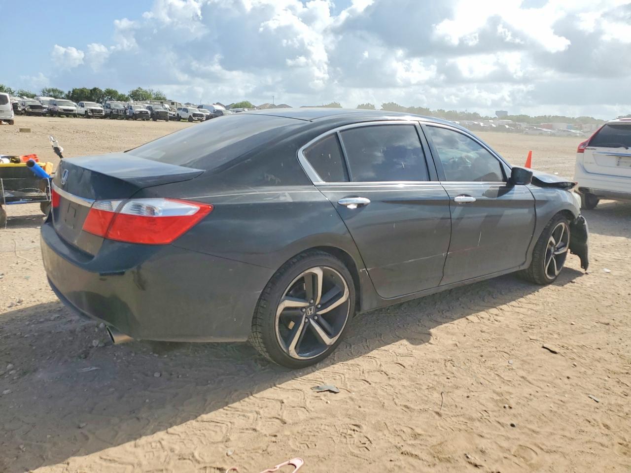 2014 Honda Accord Lx Black vin: 1HGCR2F33EA014428