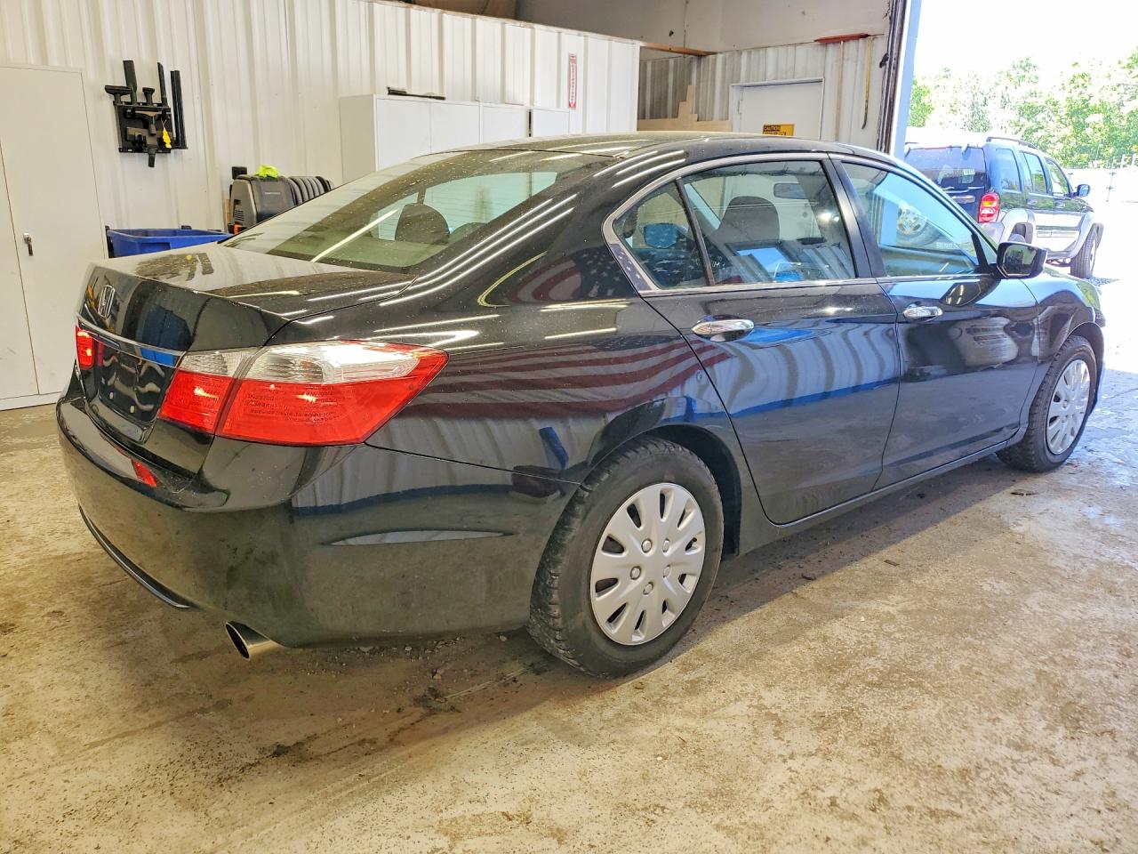 2014 Honda Accord Lx Black vin: 1HGCR2F33EA039586