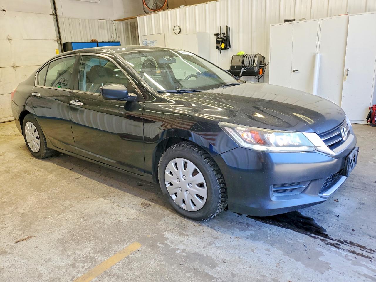 2014 Honda Accord Lx Black vin: 1HGCR2F33EA039586