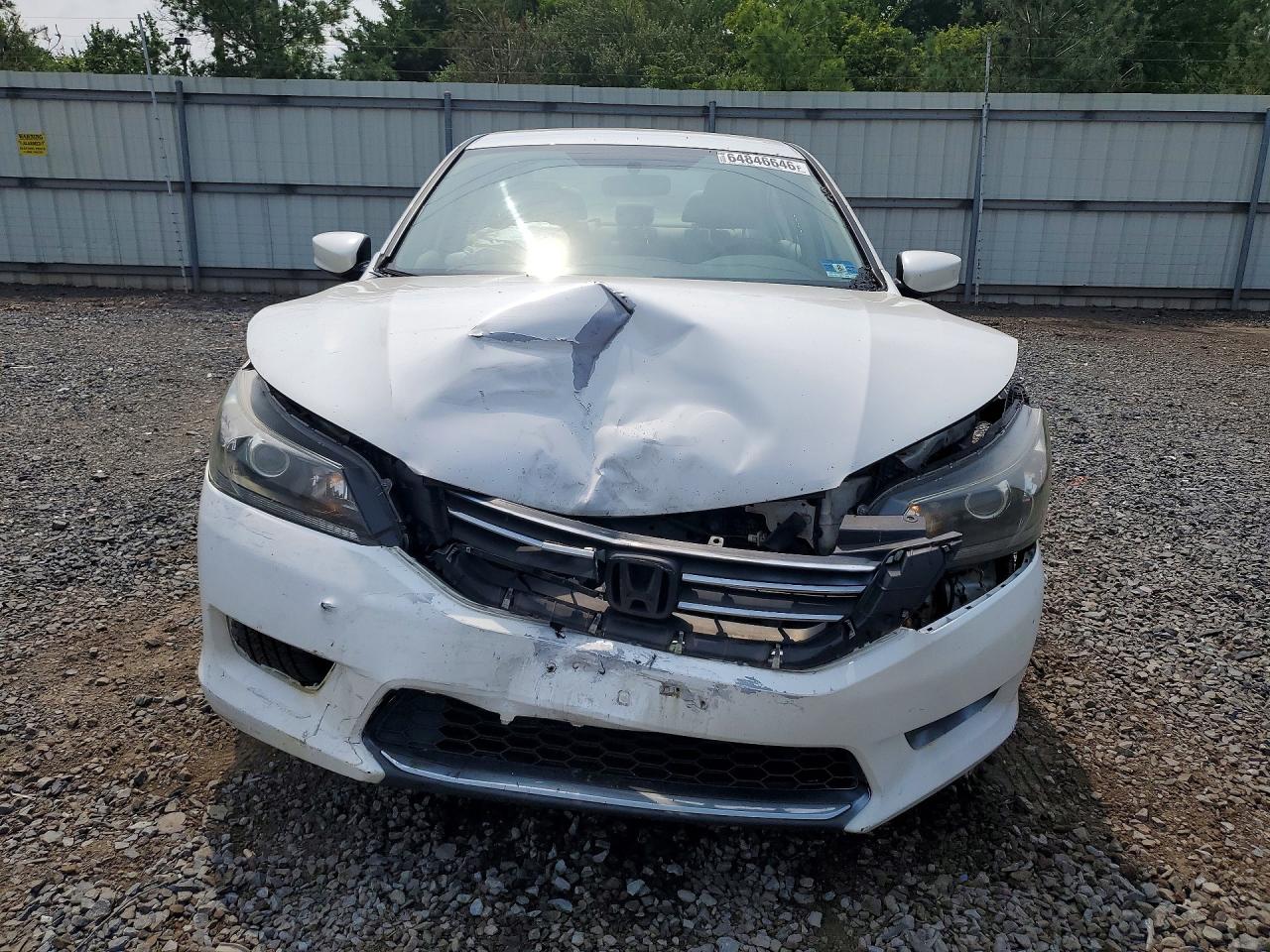2014 Honda Accord Lx Белый vin: 1HGCR2F33EA206917