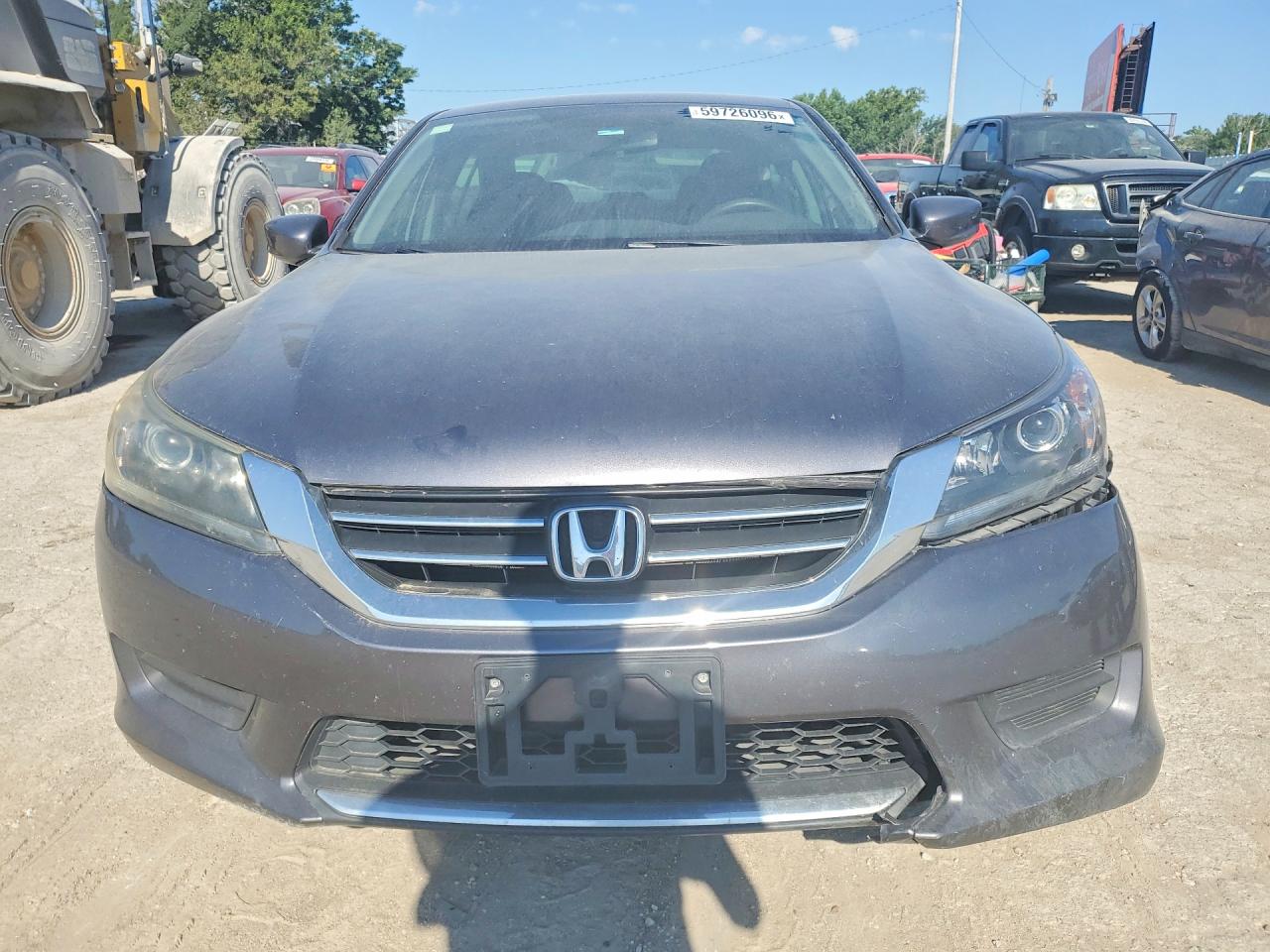 2015 Honda Accord Lx Gray vin: 1HGCR2F33FA045633