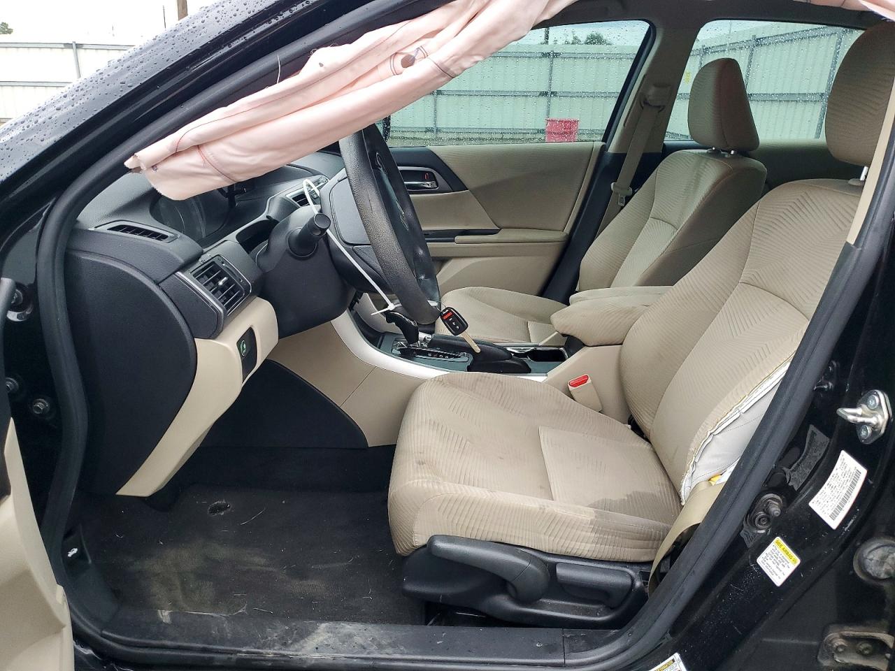 2015 Honda Accord Lx Black vin: 1HGCR2F33FA093312
