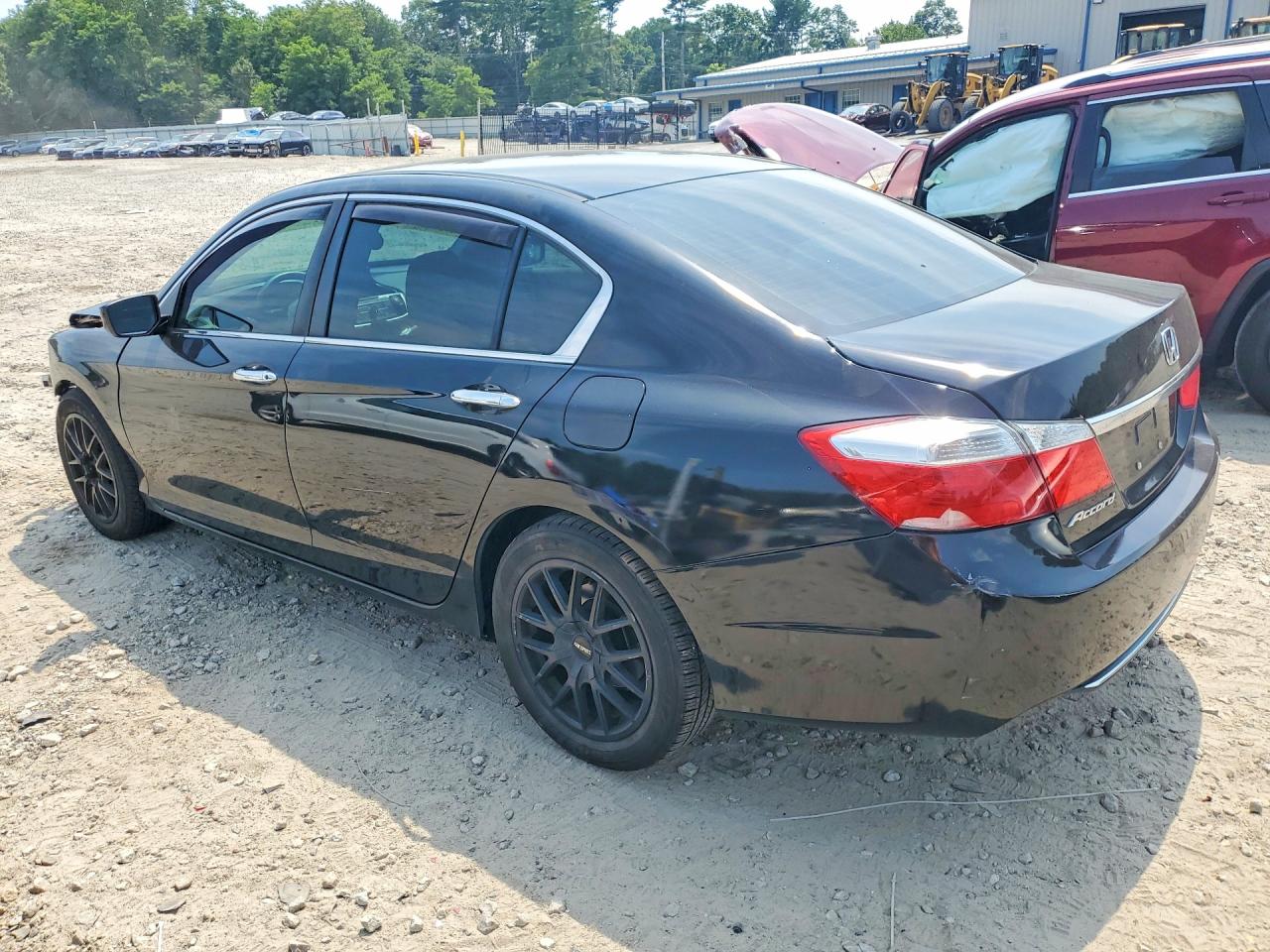 2015 Honda Accord Lx Black vin: 1HGCR2F33FA117169