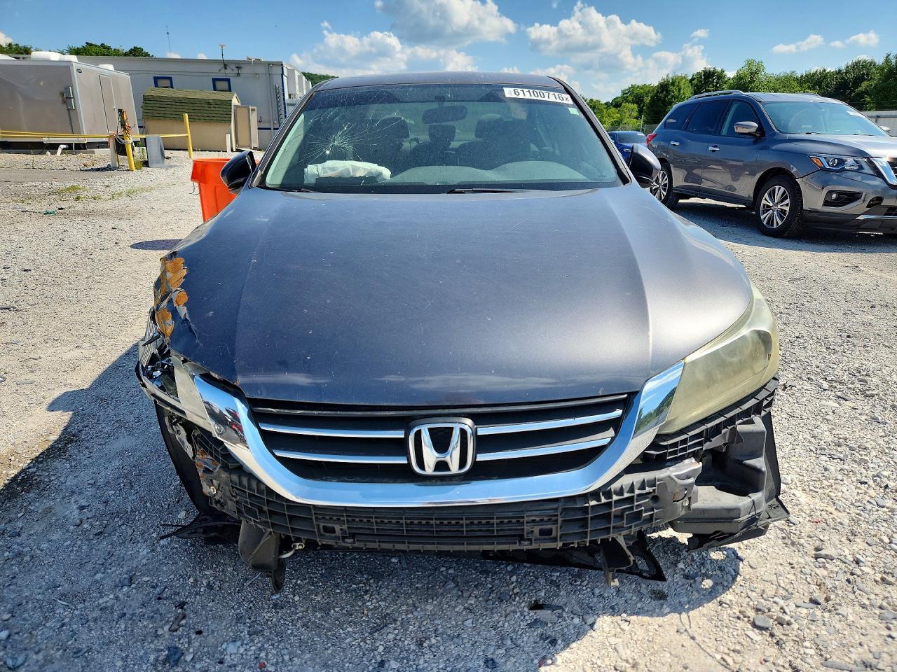 2015 Honda Accord Lx Gray vin: 1HGCR2F33FA120881
