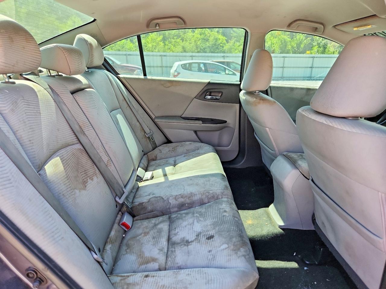 2015 Honda Accord Lx Gray vin: 1HGCR2F33FA120881