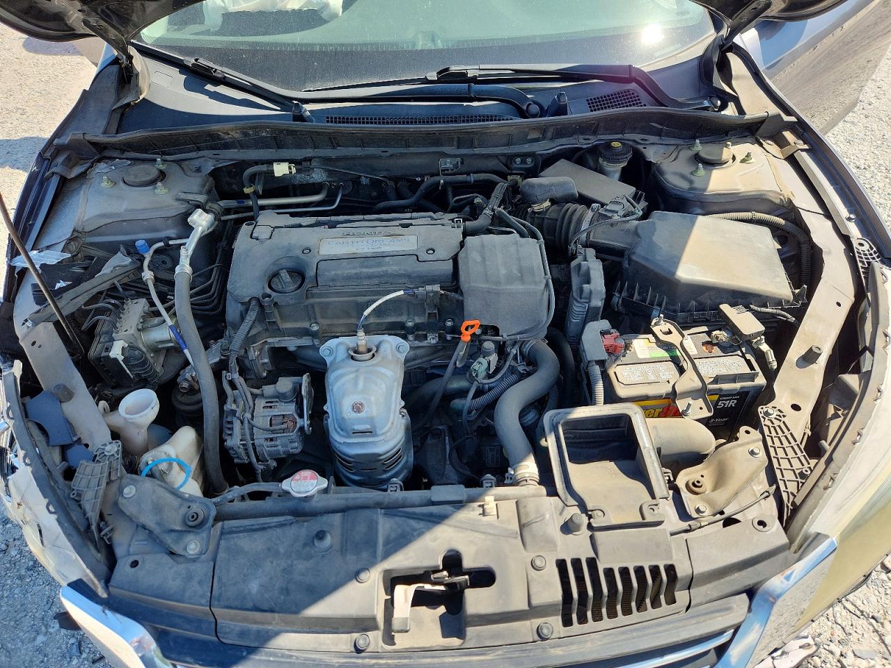 2015 Honda Accord Lx Gray vin: 1HGCR2F33FA120881