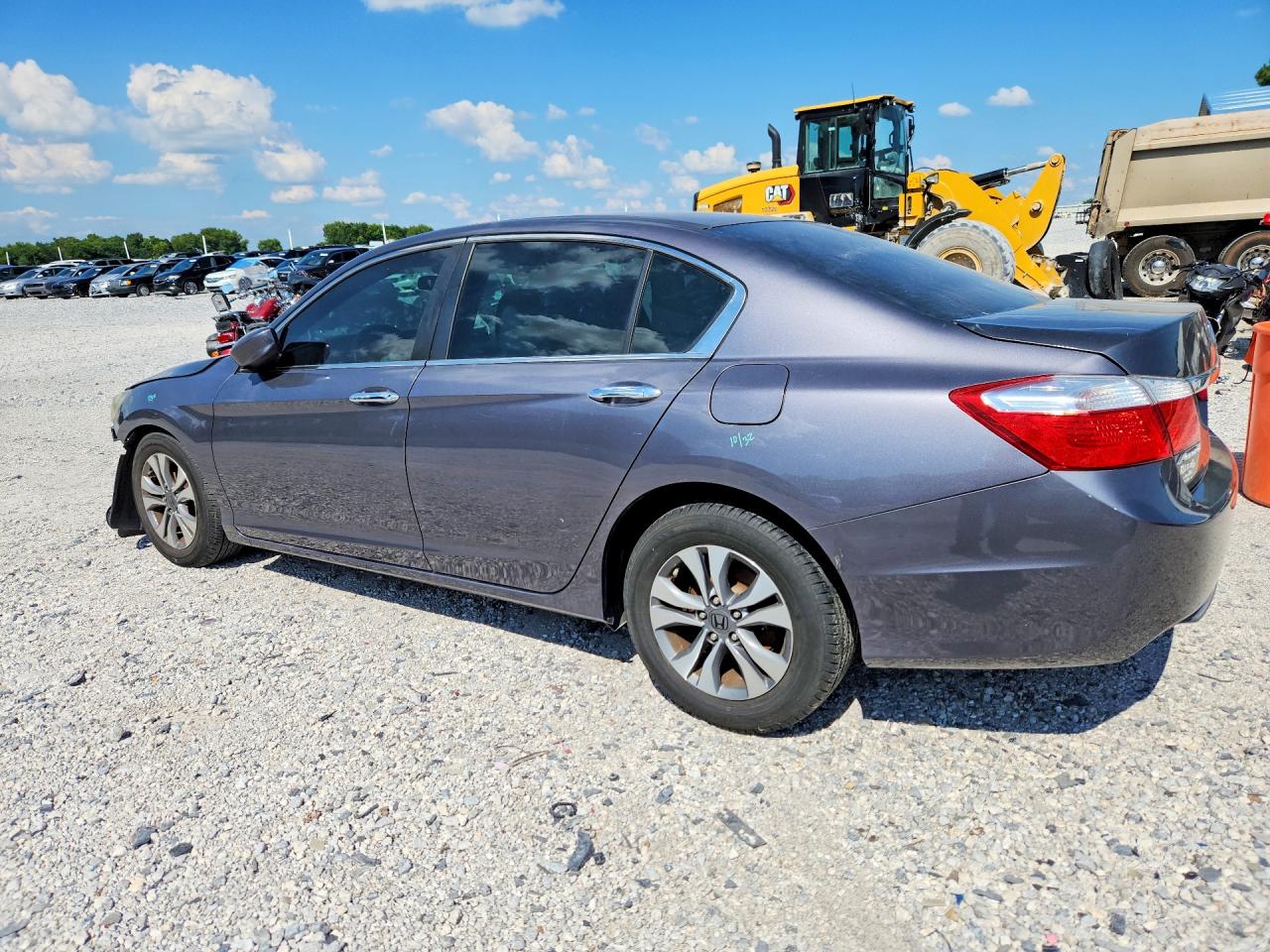 2015 Honda Accord Lx Gray vin: 1HGCR2F33FA120881