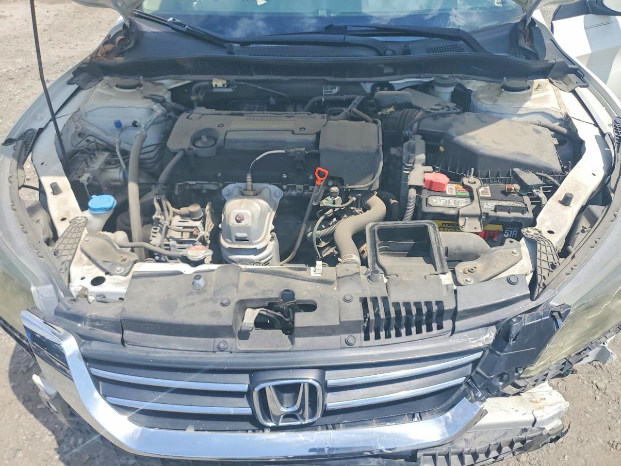 2015 Honda Accord Lx White vin: 1HGCR2F33FA127054