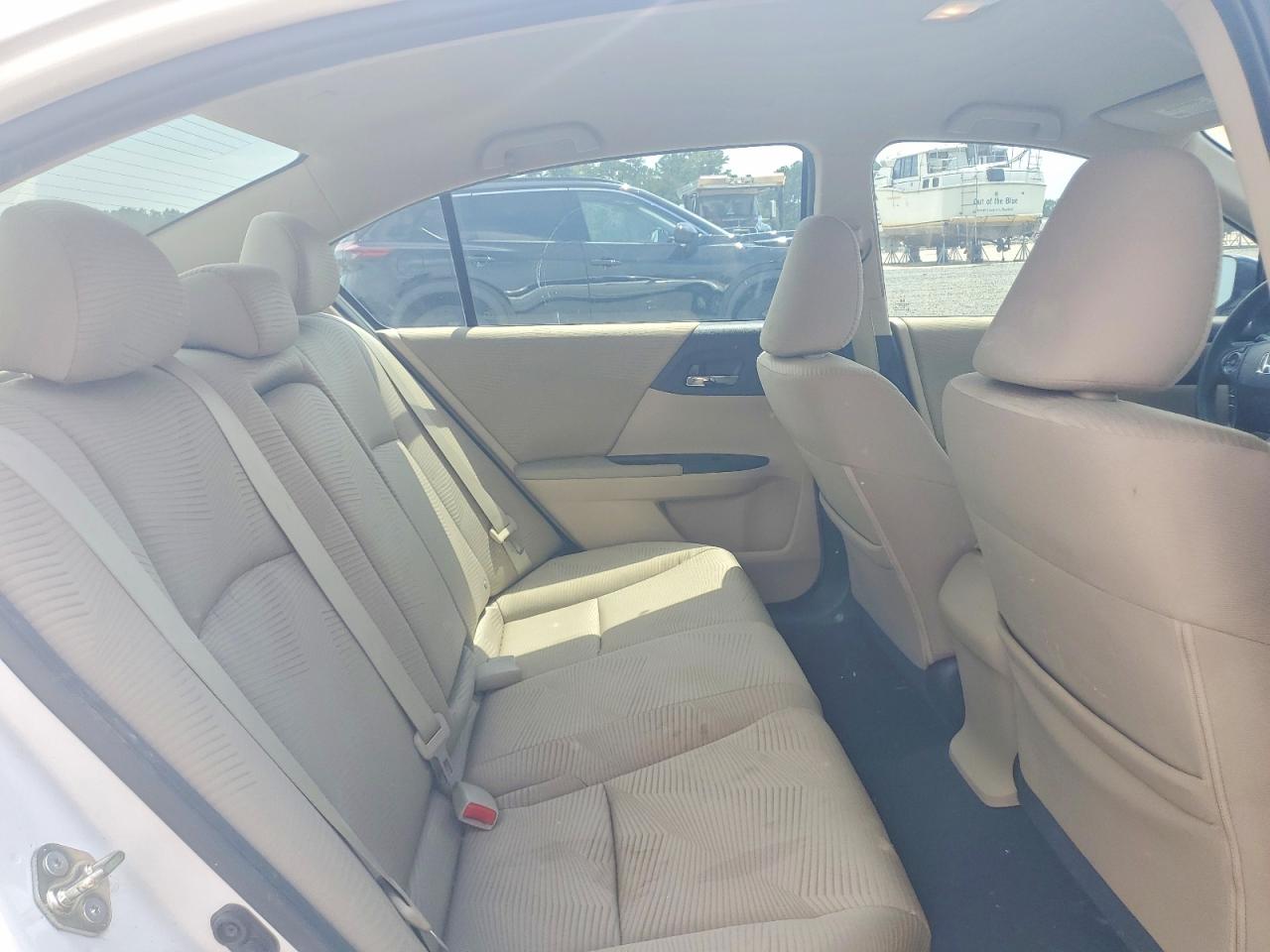 2015 Honda Accord Lx White vin: 1HGCR2F33FA127054