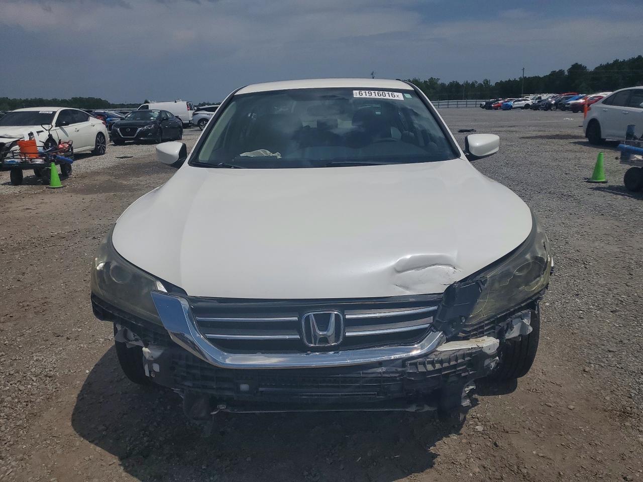 2015 Honda Accord Lx White vin: 1HGCR2F33FA127054