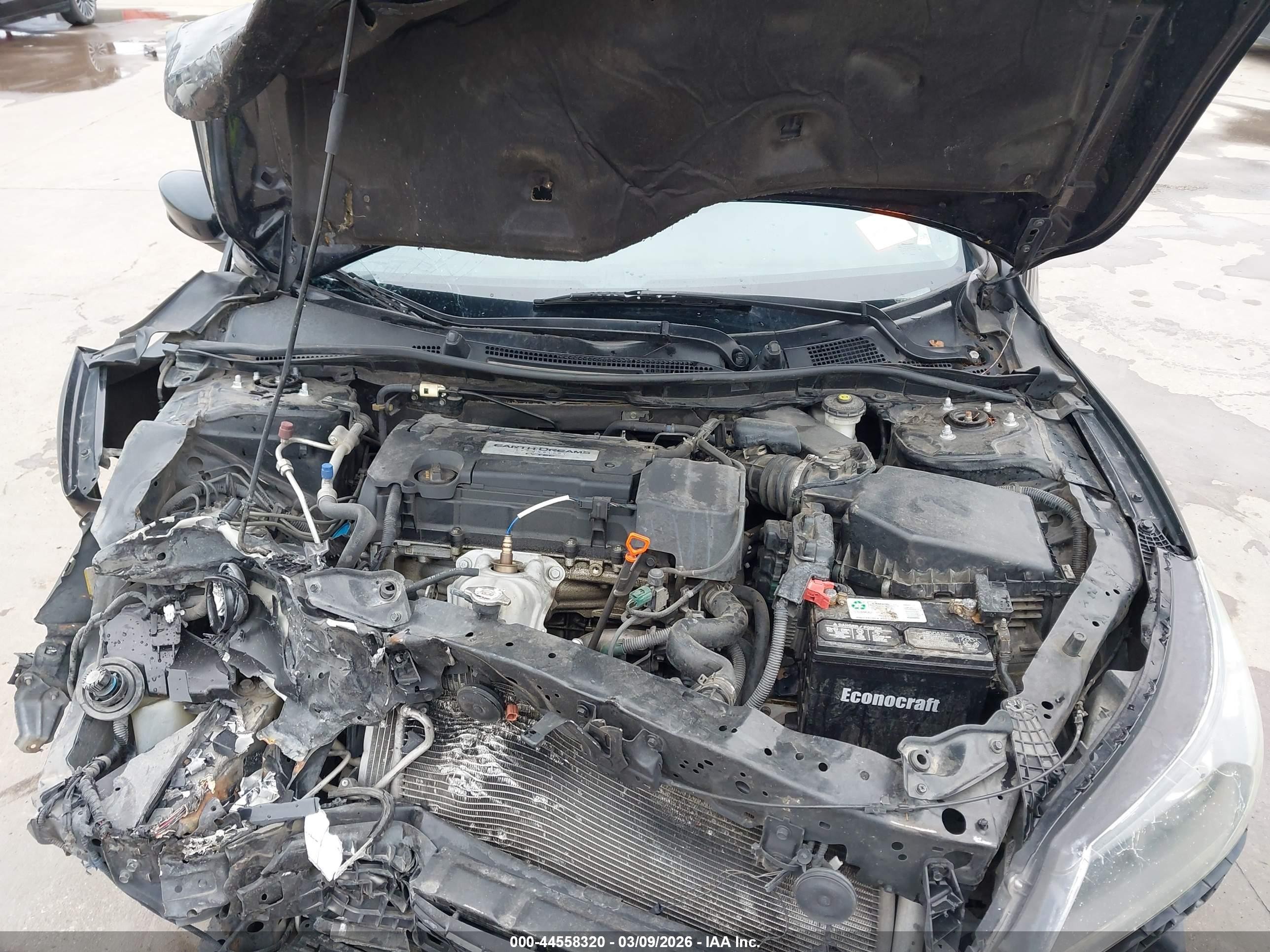 2015 Honda Accord Lx Black vin: 1HGCR2F33FA143853