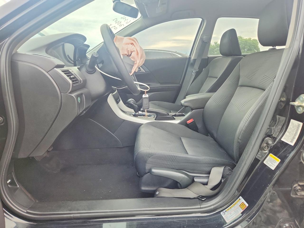 2015 Honda Accord Lx Black vin: 1HGCR2F33FA150575