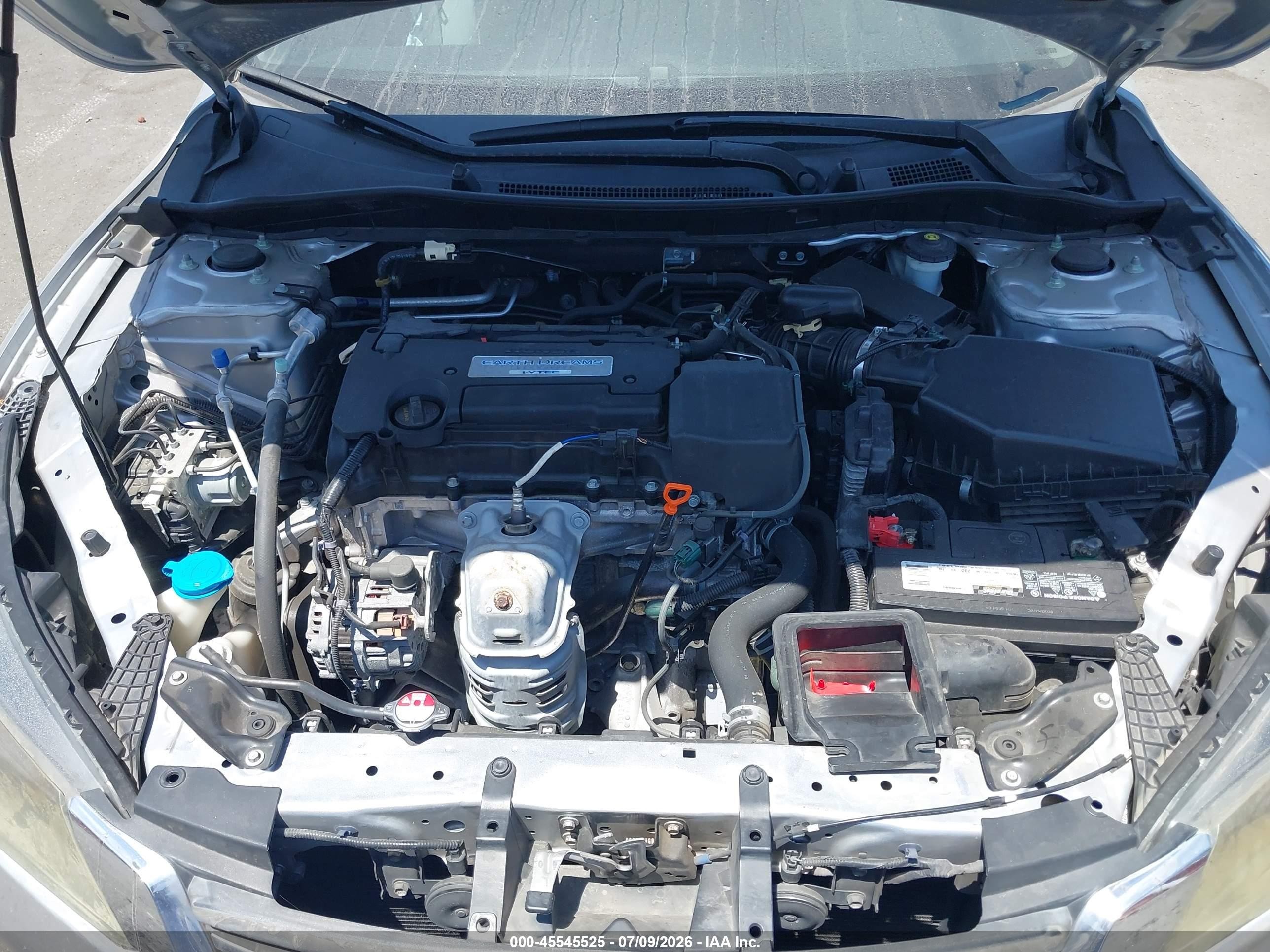 2015 Honda Accord Lx Silver vin: 1HGCR2F33FA155131