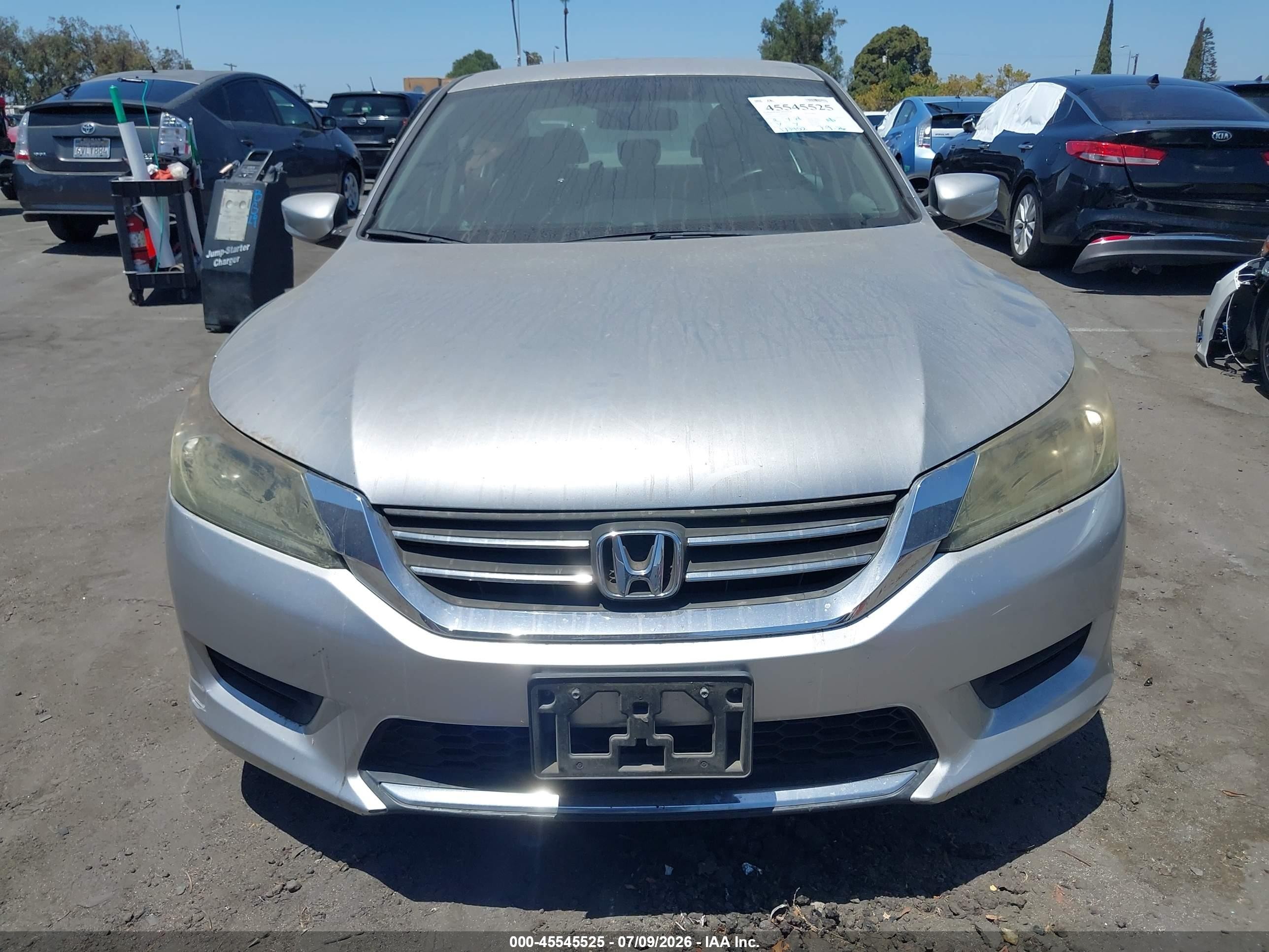 2015 Honda Accord Lx Silver vin: 1HGCR2F33FA155131