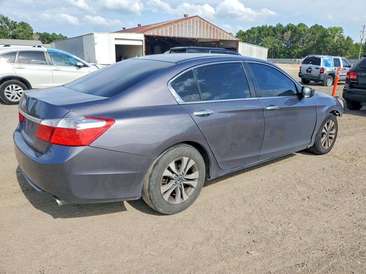 2015 Honda Accord Lx Gray vin: 1HGCR2F33FA169823
