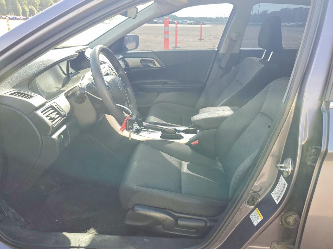 2015 Honda Accord Lx Gray vin: 1HGCR2F33FA169823