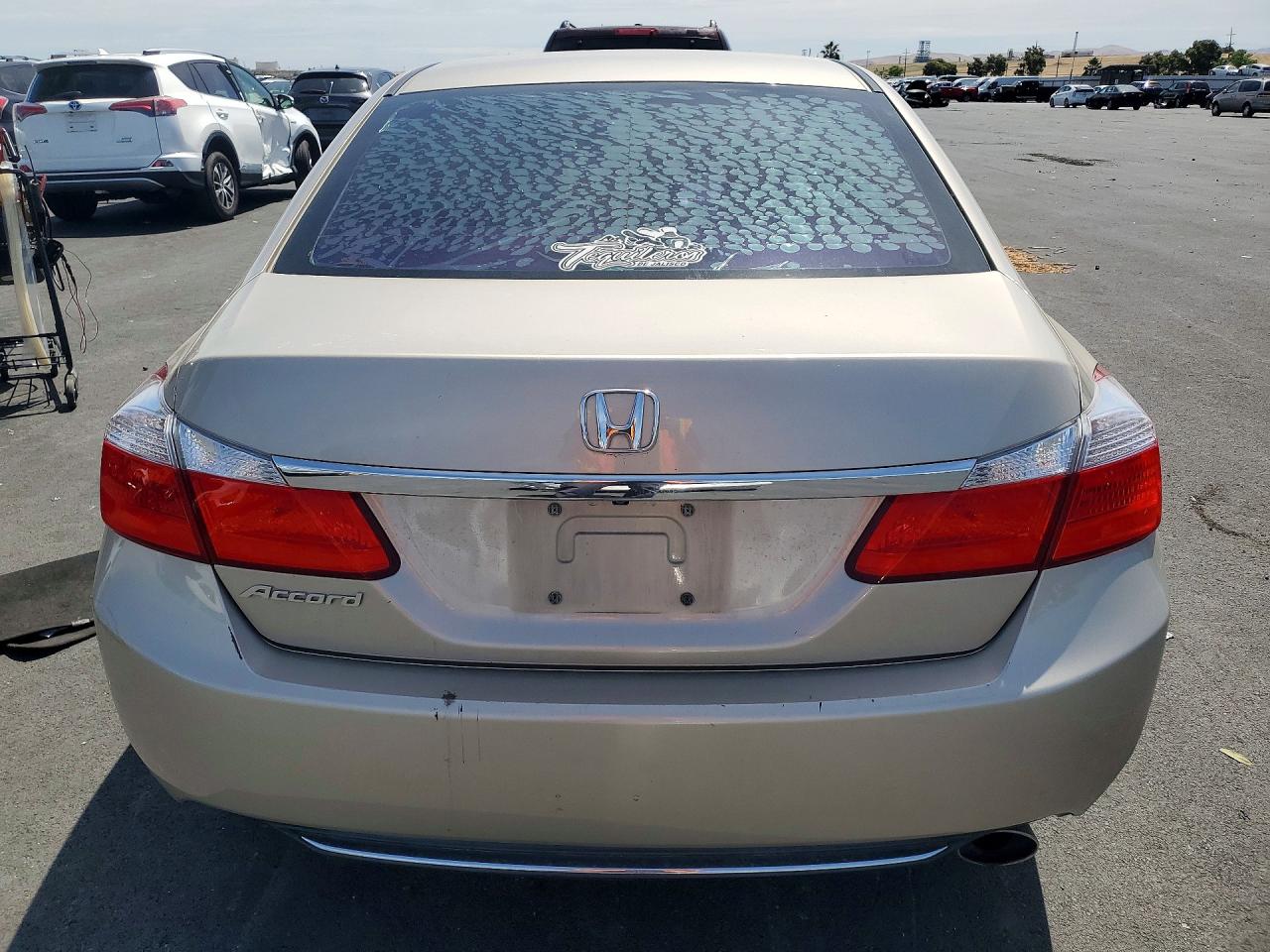 2015 Honda Accord Lx Beige vin: 1HGCR2F33FA174360