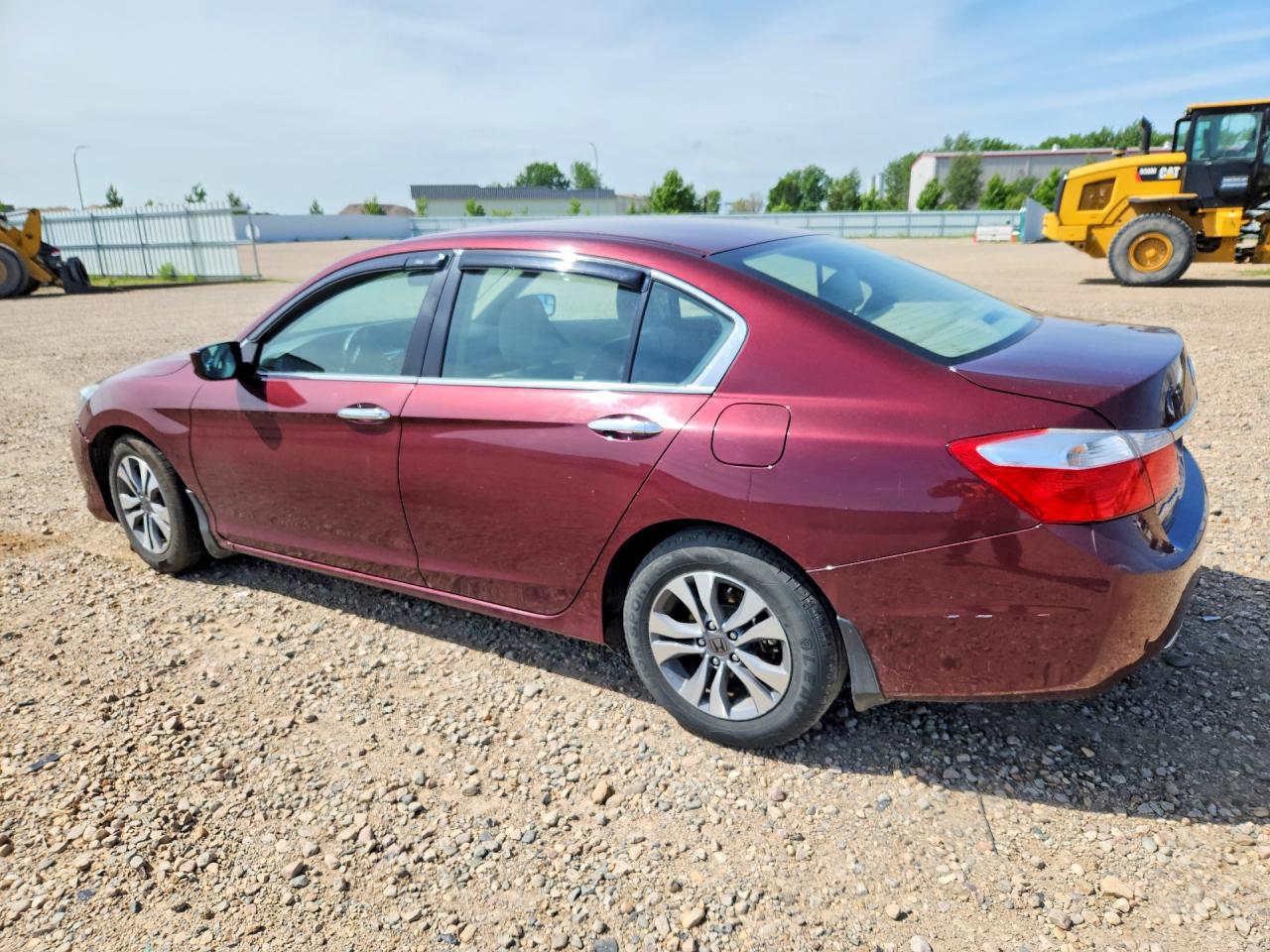 2015 Honda Accord Lx Maroon vin: 1HGCR2F33FA212539