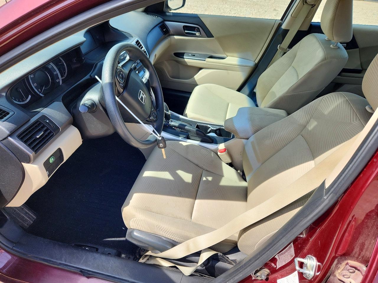 2015 Honda Accord Lx Maroon vin: 1HGCR2F33FA212539