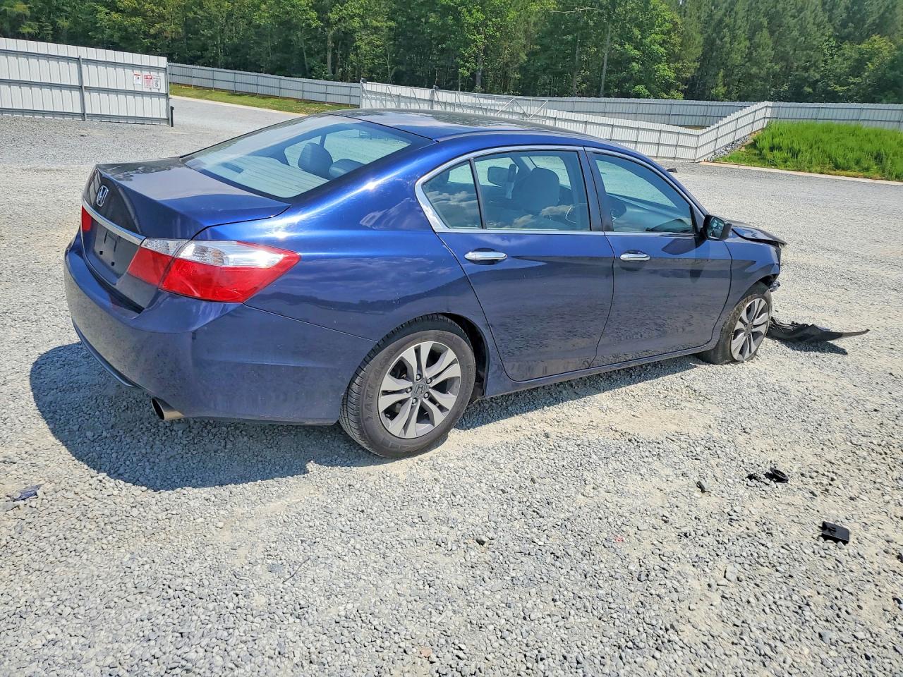 2015 Honda Accord Lx Синий vin: 1HGCR2F33FA215800