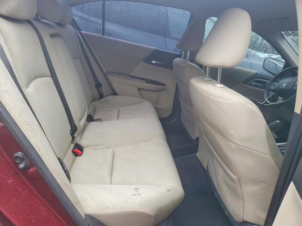 2015 Honda Accord Lx Red vin: 1HGCR2F33FA229504