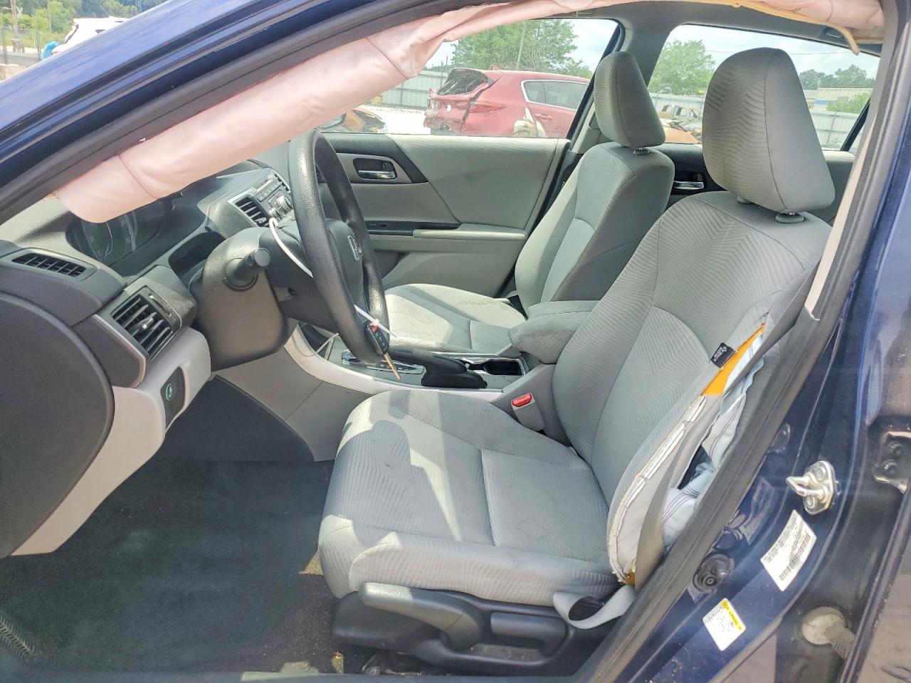 2015 Honda Accord Lx Blue vin: 1HGCR2F33FA232340