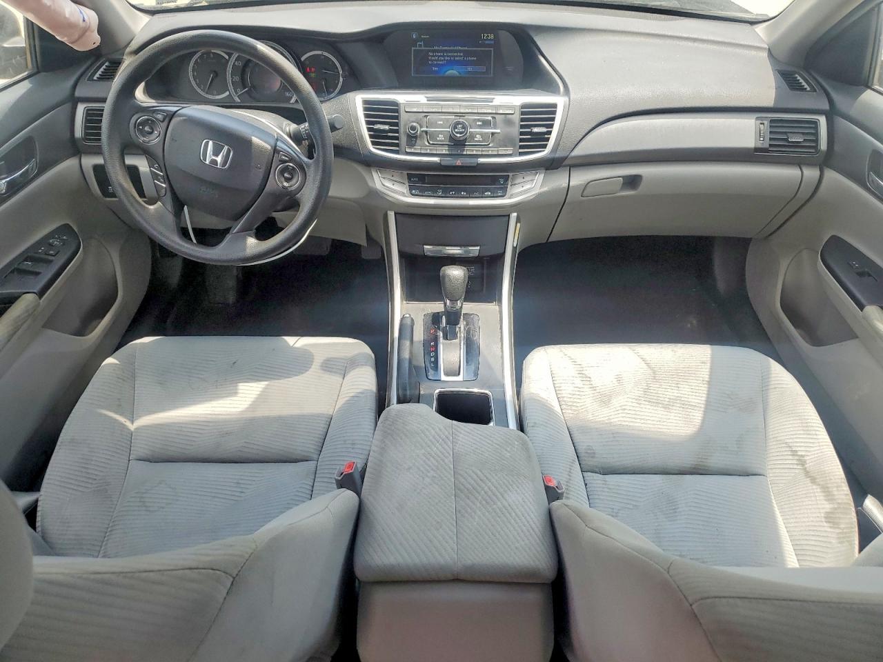 2015 Honda Accord Lx Blue vin: 1HGCR2F33FA232340