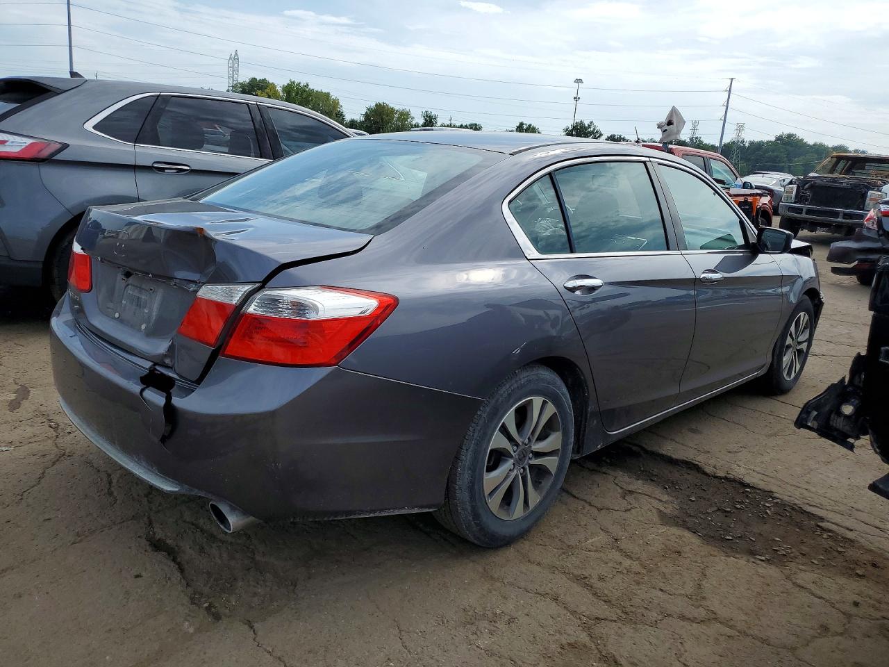 2015 Honda Accord Lx Серый vin: 1HGCR2F33FA258999
