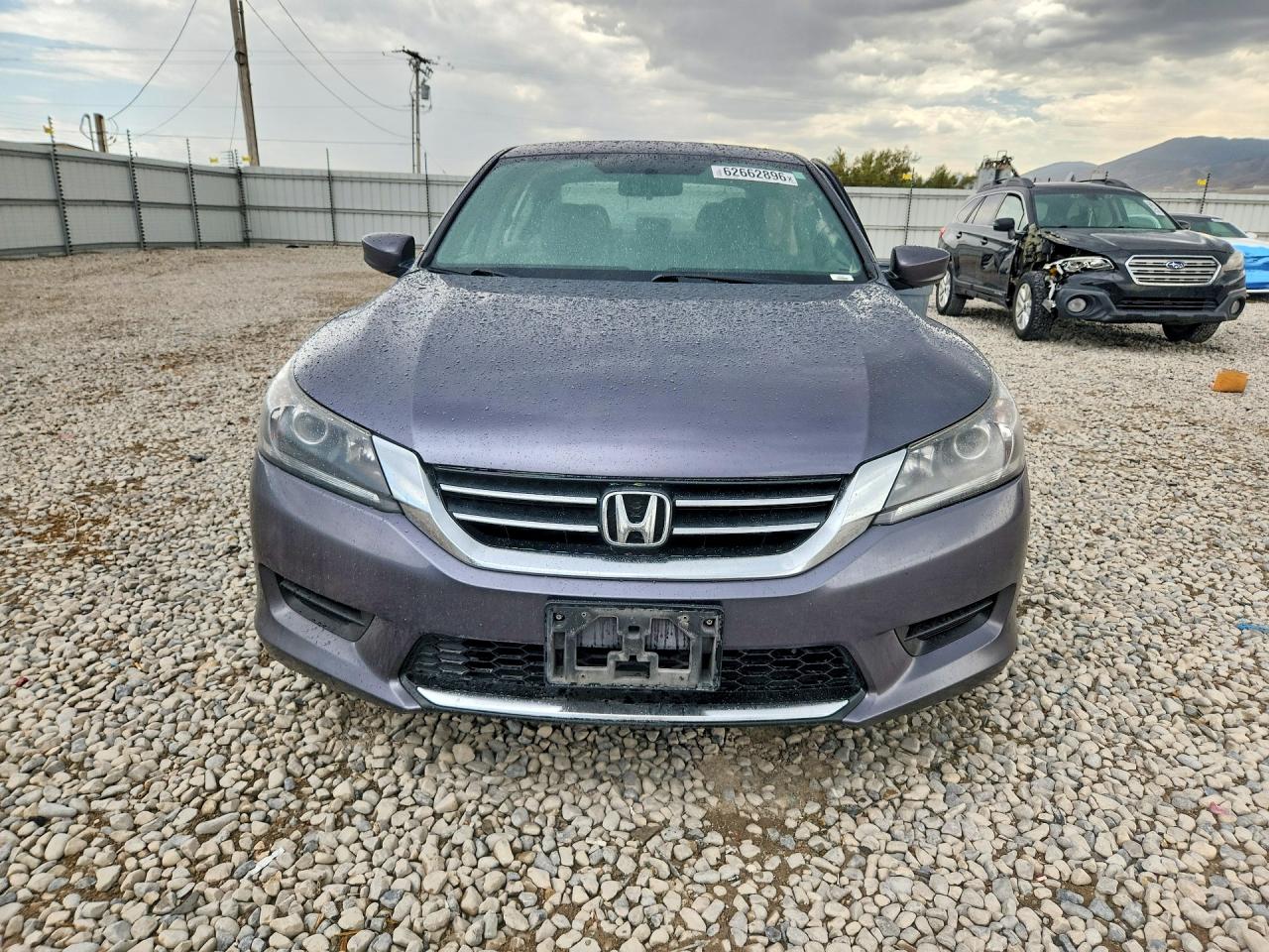 2015 Honda Accord Lx Gray vin: 1HGCR2F33FA265788