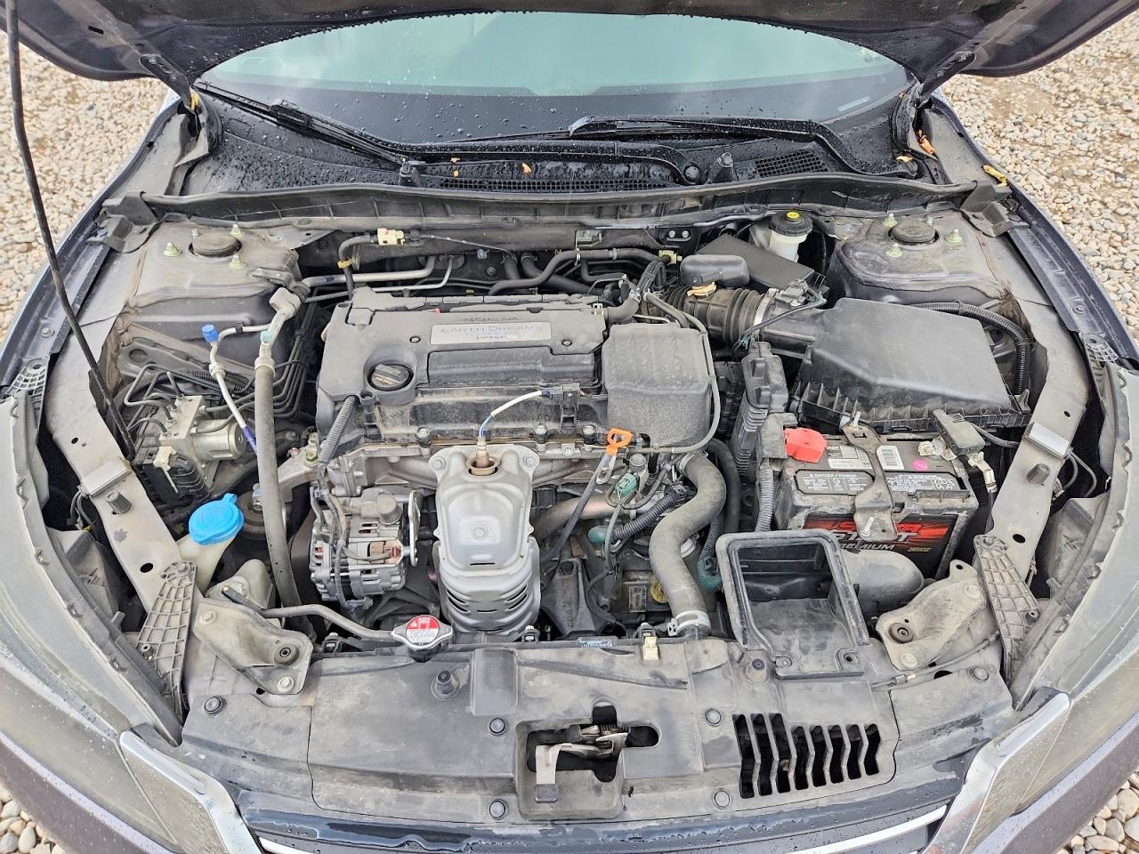 2015 Honda Accord Lx Gray vin: 1HGCR2F33FA265788