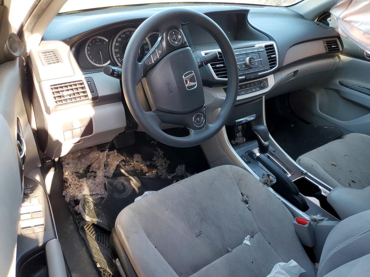2015 Honda Accord Lx White vin: 1HGCR2F33FA804295