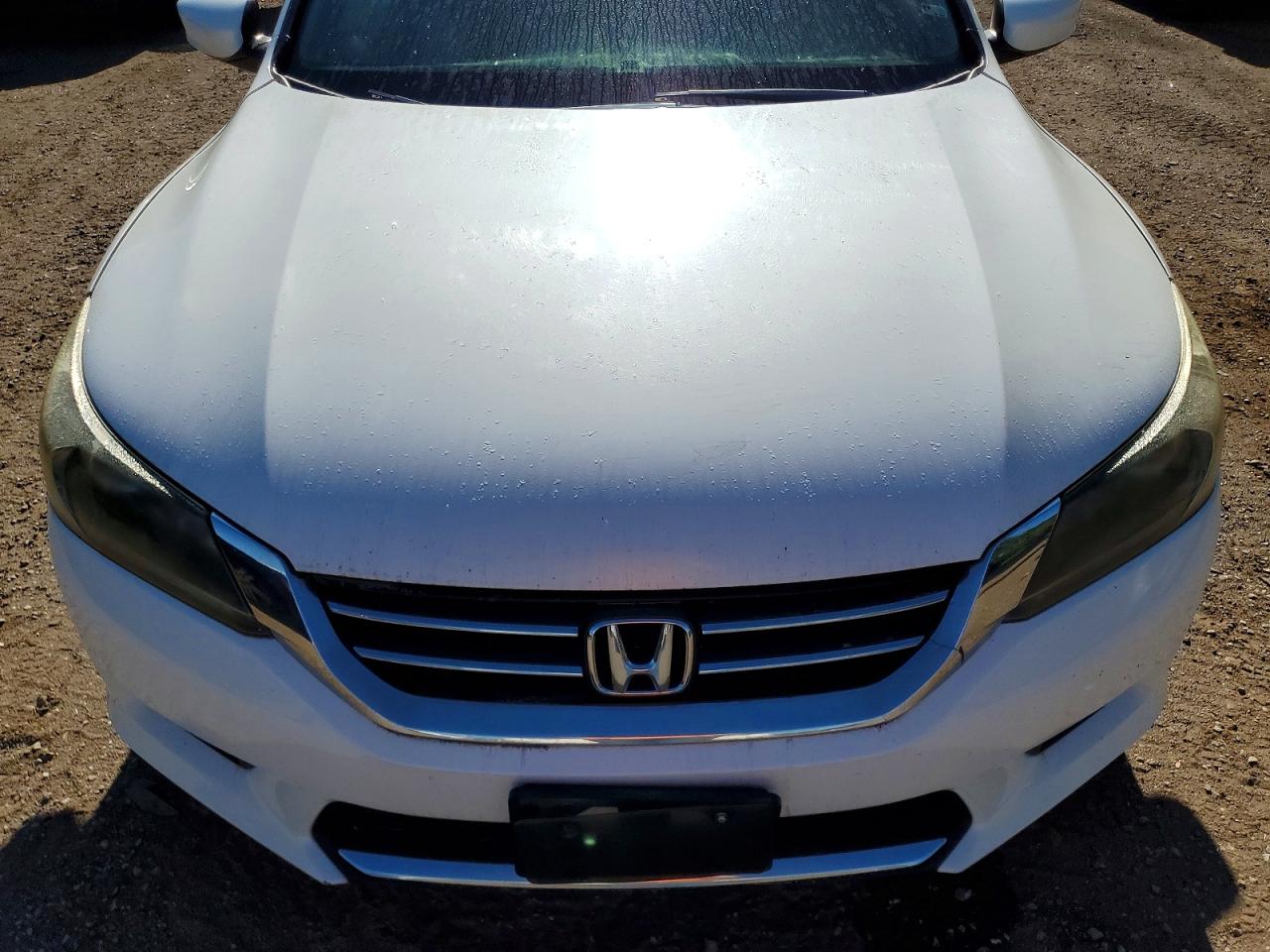 2015 Honda Accord Lx White vin: 1HGCR2F33FA804295