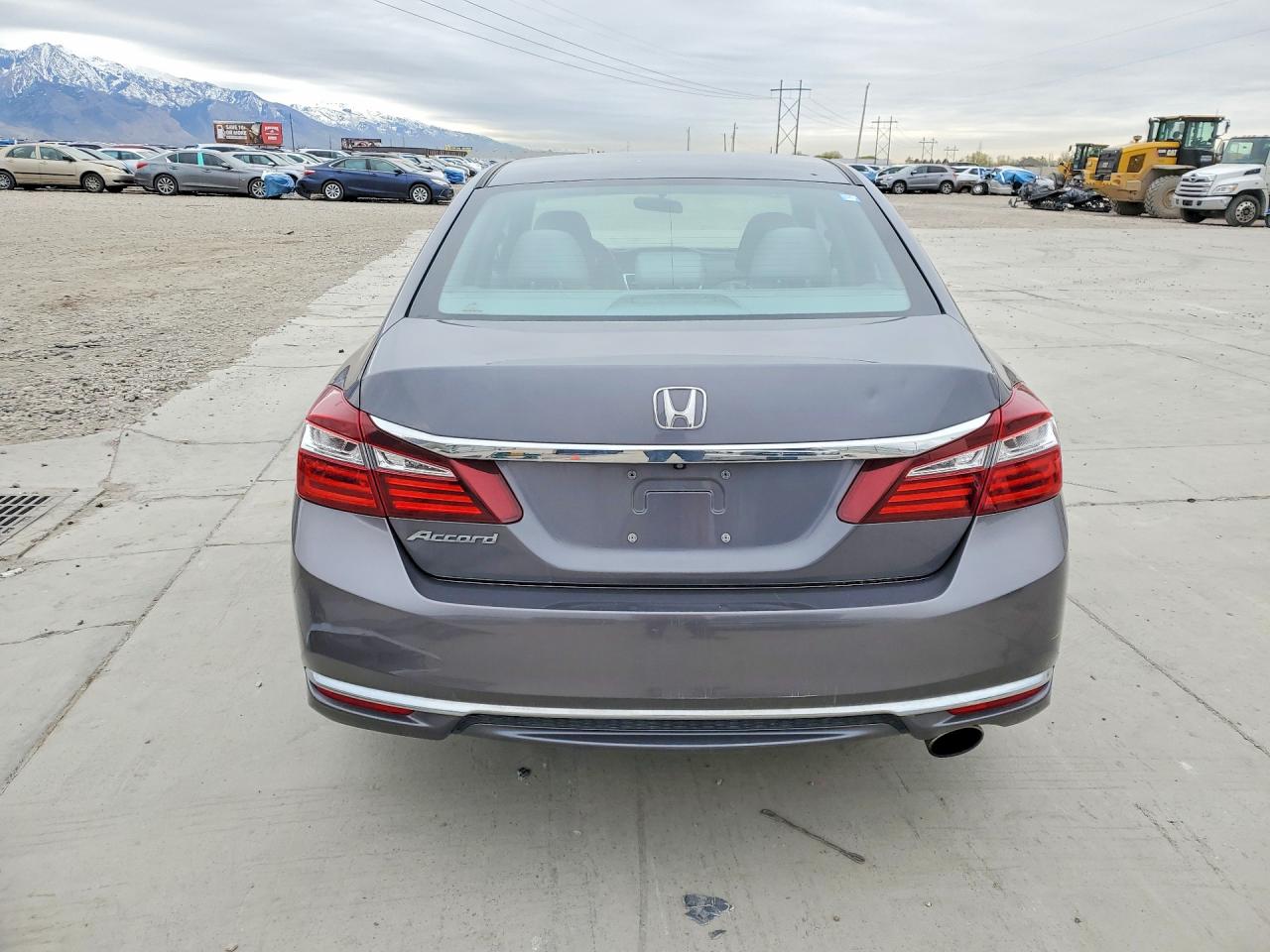 2017 Honda Accord Lx Серый vin: 1HGCR2F33HA188861