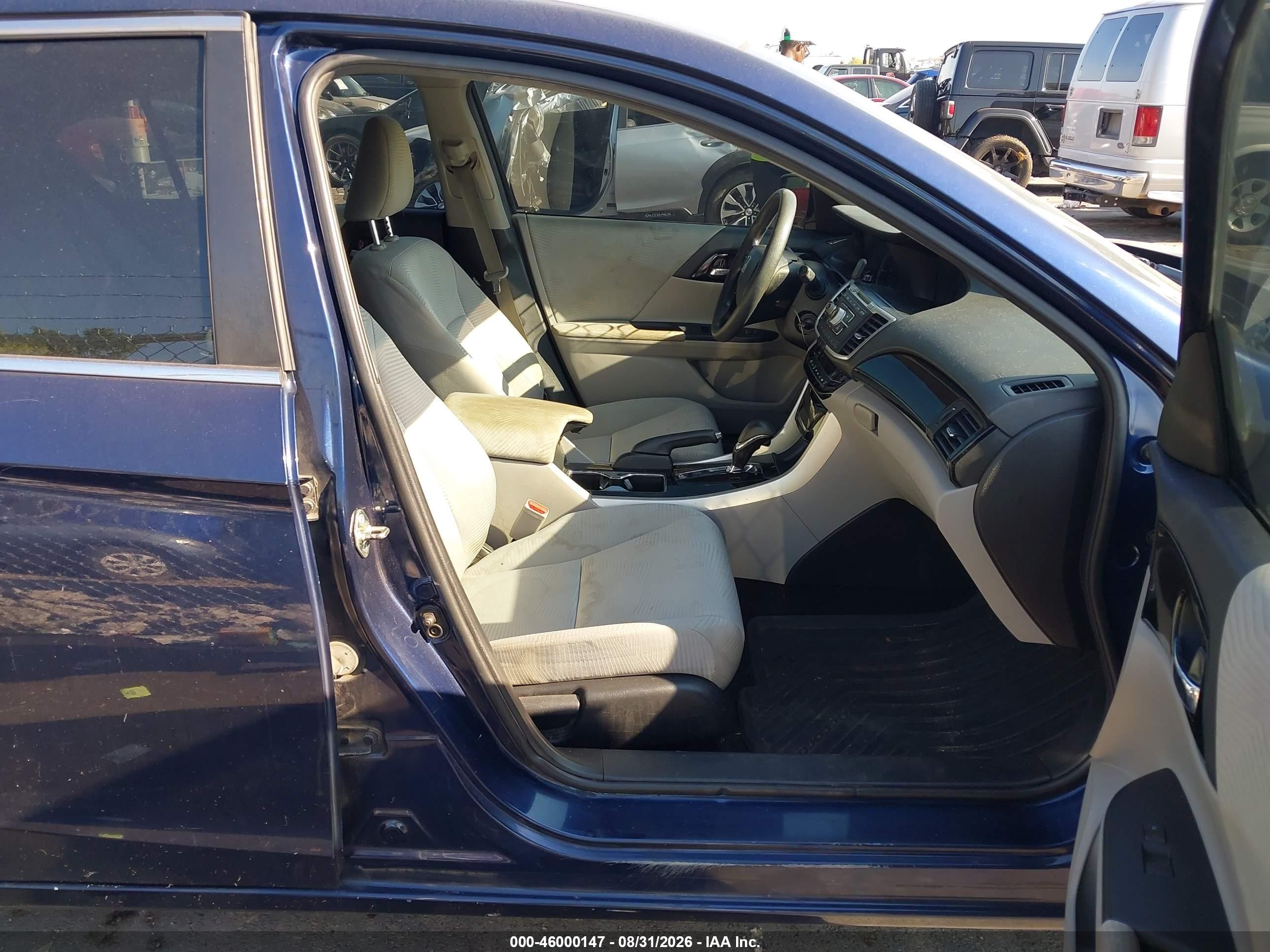 2017 Honda Accord Lx Синий vin: 1HGCR2F33HA209580