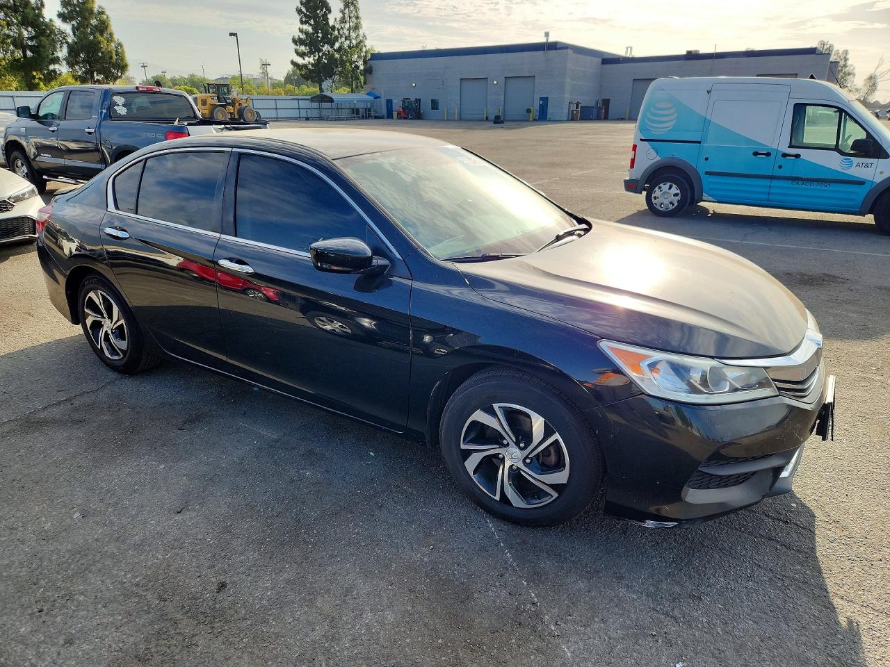 2017 Honda Accord Lx Black vin: 1HGCR2F33HA265941