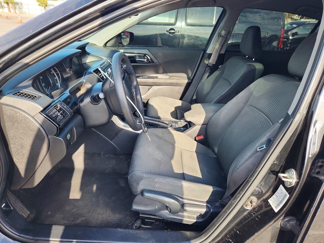 2017 Honda Accord Lx Black vin: 1HGCR2F33HA265941