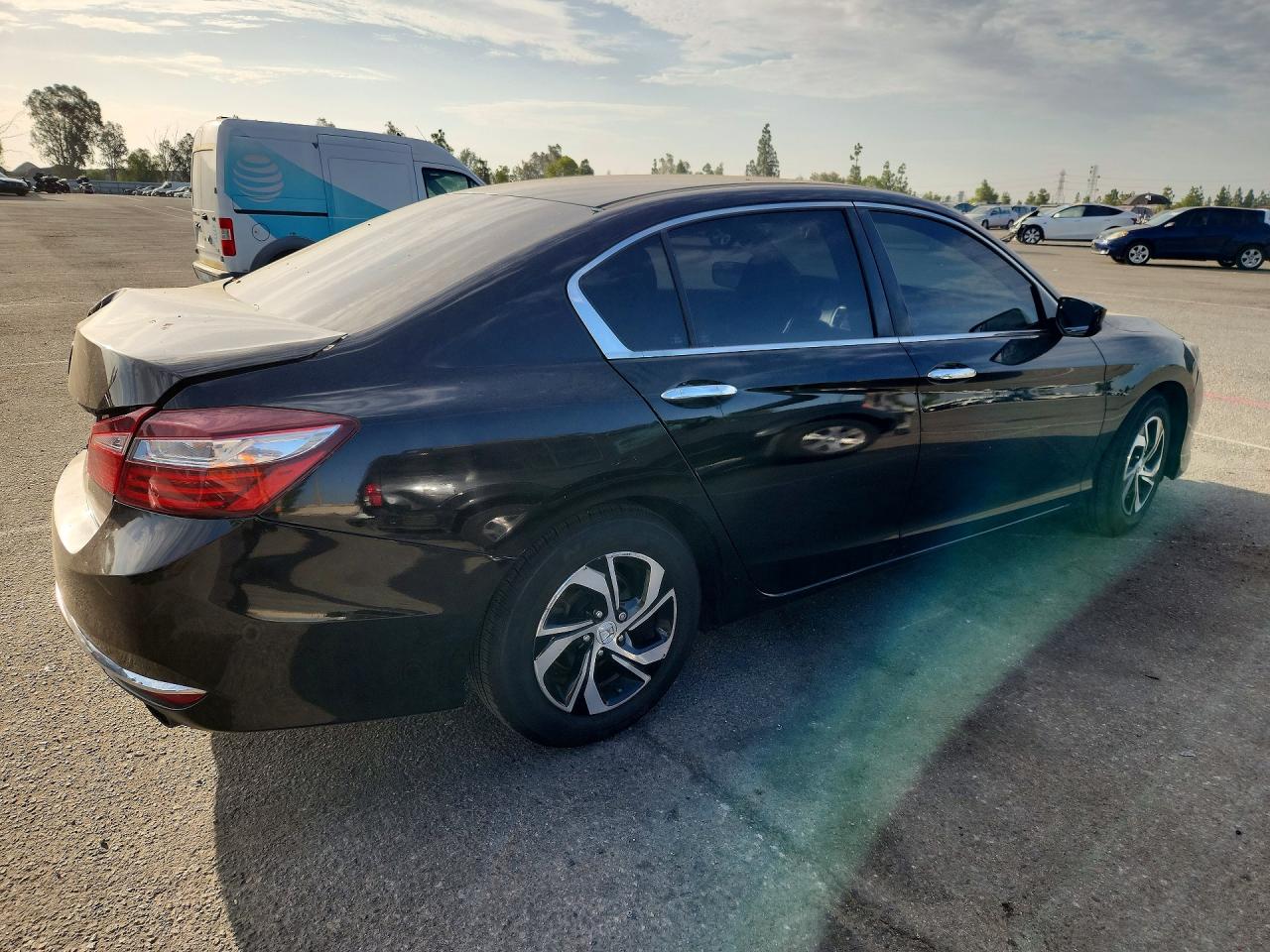 2017 Honda Accord Lx Black vin: 1HGCR2F33HA265941
