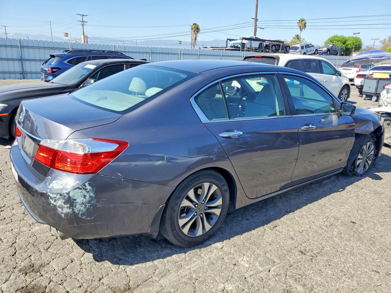 2013 Honda Accord Lx Charcoal vin: 1HGCR2F34DA004893