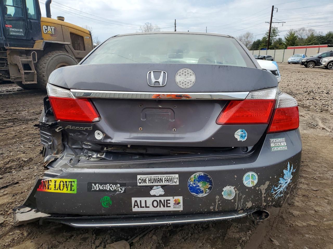 2013 Honda Accord Lx Gray vin: 1HGCR2F34DA019913