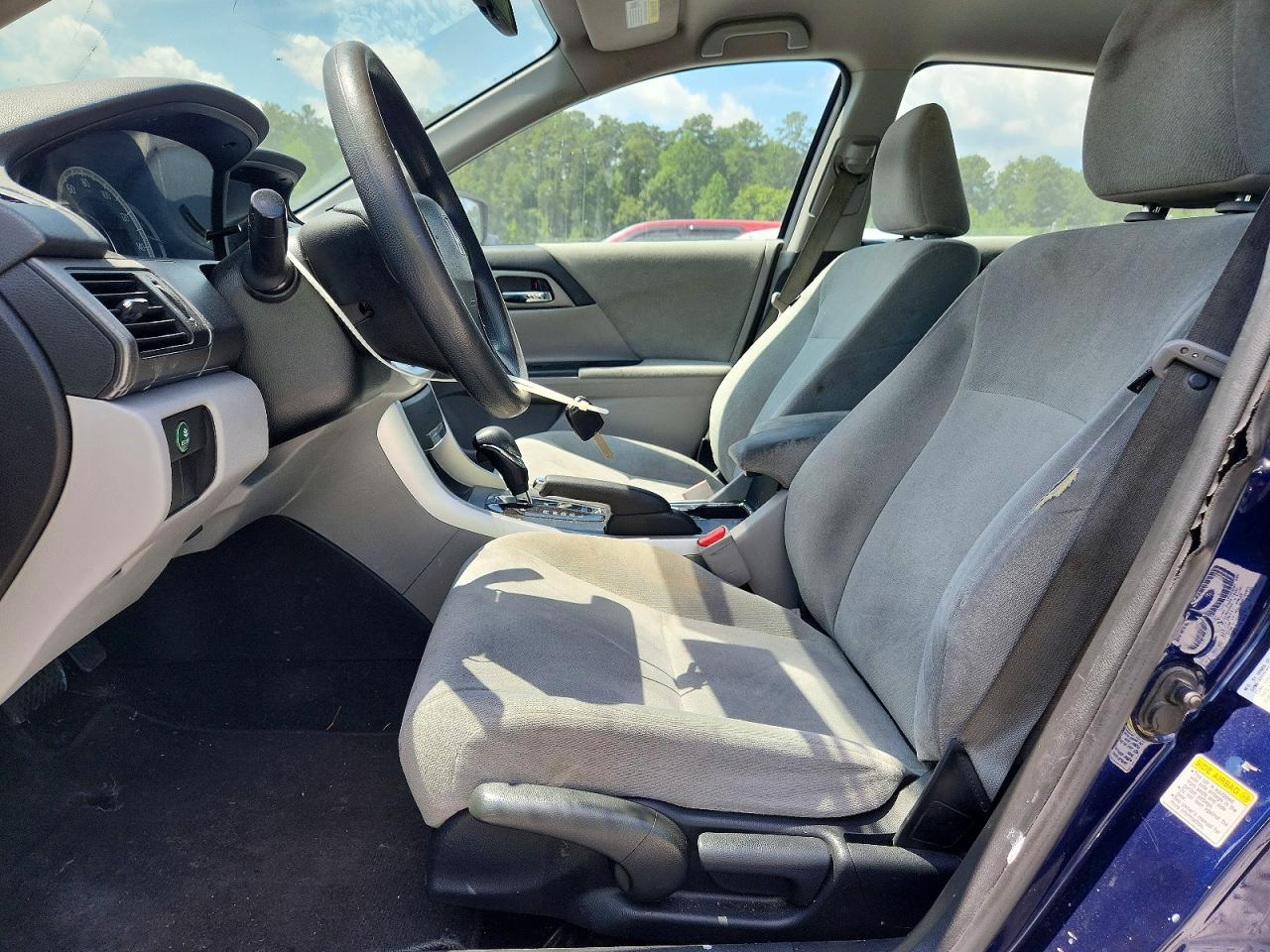 2013 Honda Accord Lx Blue vin: 1HGCR2F34DA059389