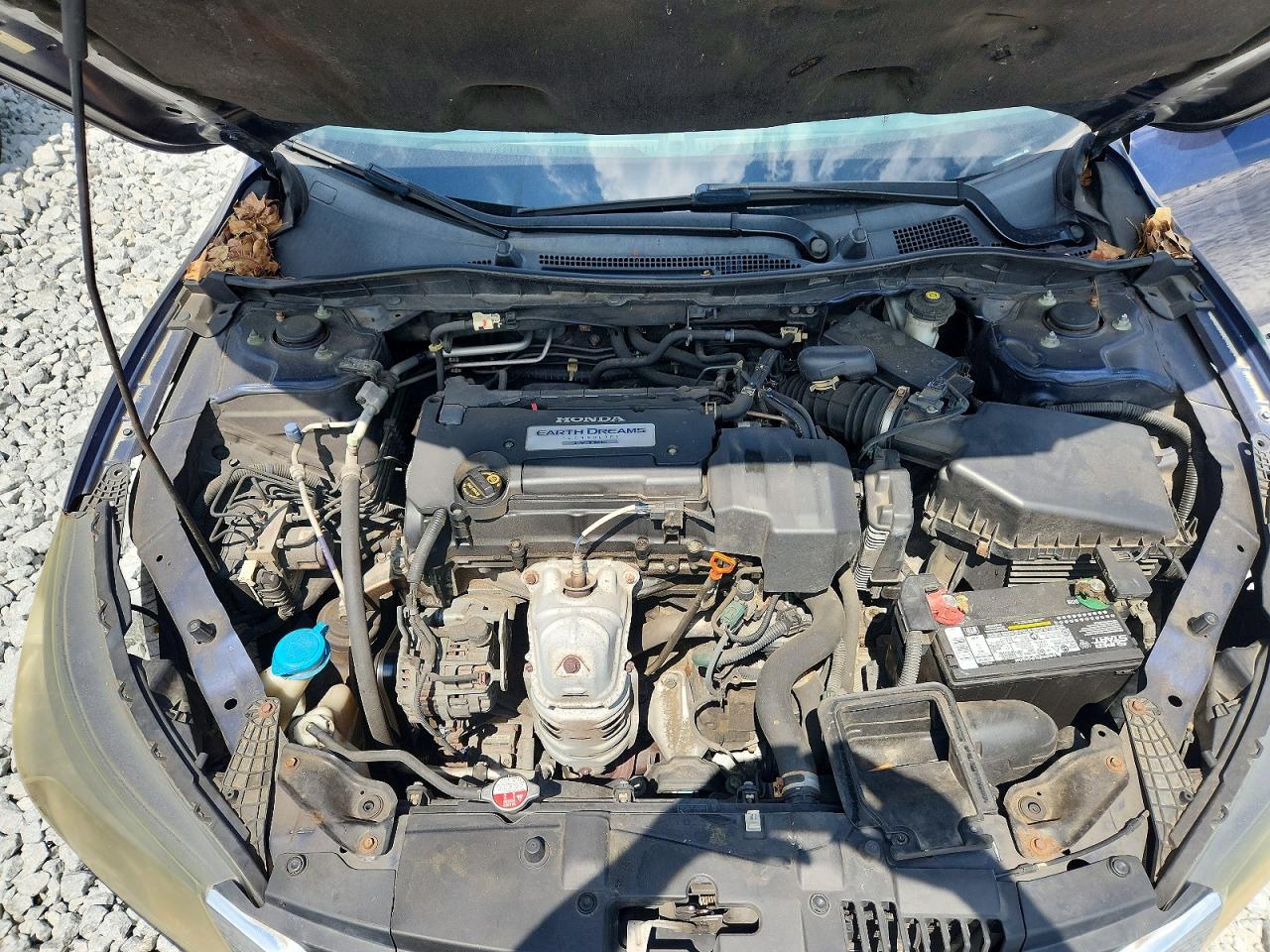 2013 Honda Accord Lx Blue vin: 1HGCR2F34DA059389