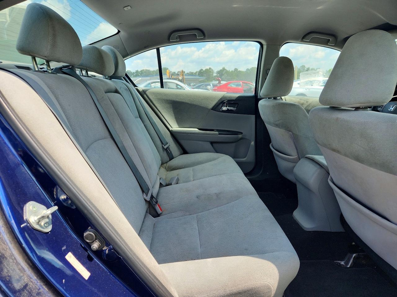 2013 Honda Accord Lx Blue vin: 1HGCR2F34DA059389