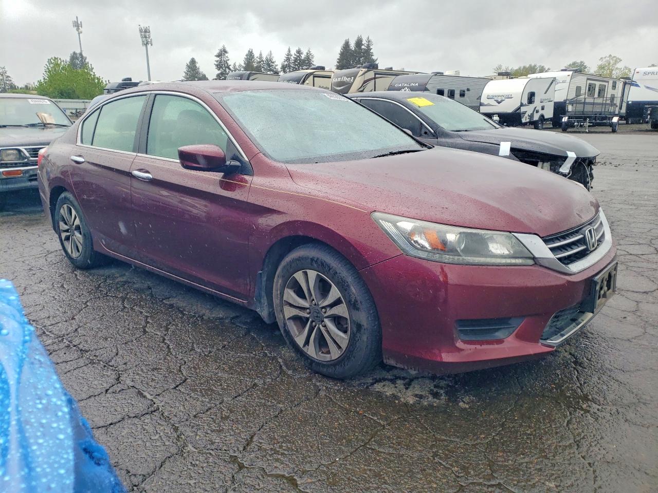 2013 Honda Accord Maroon vin: 1HGCR2F34DA061370