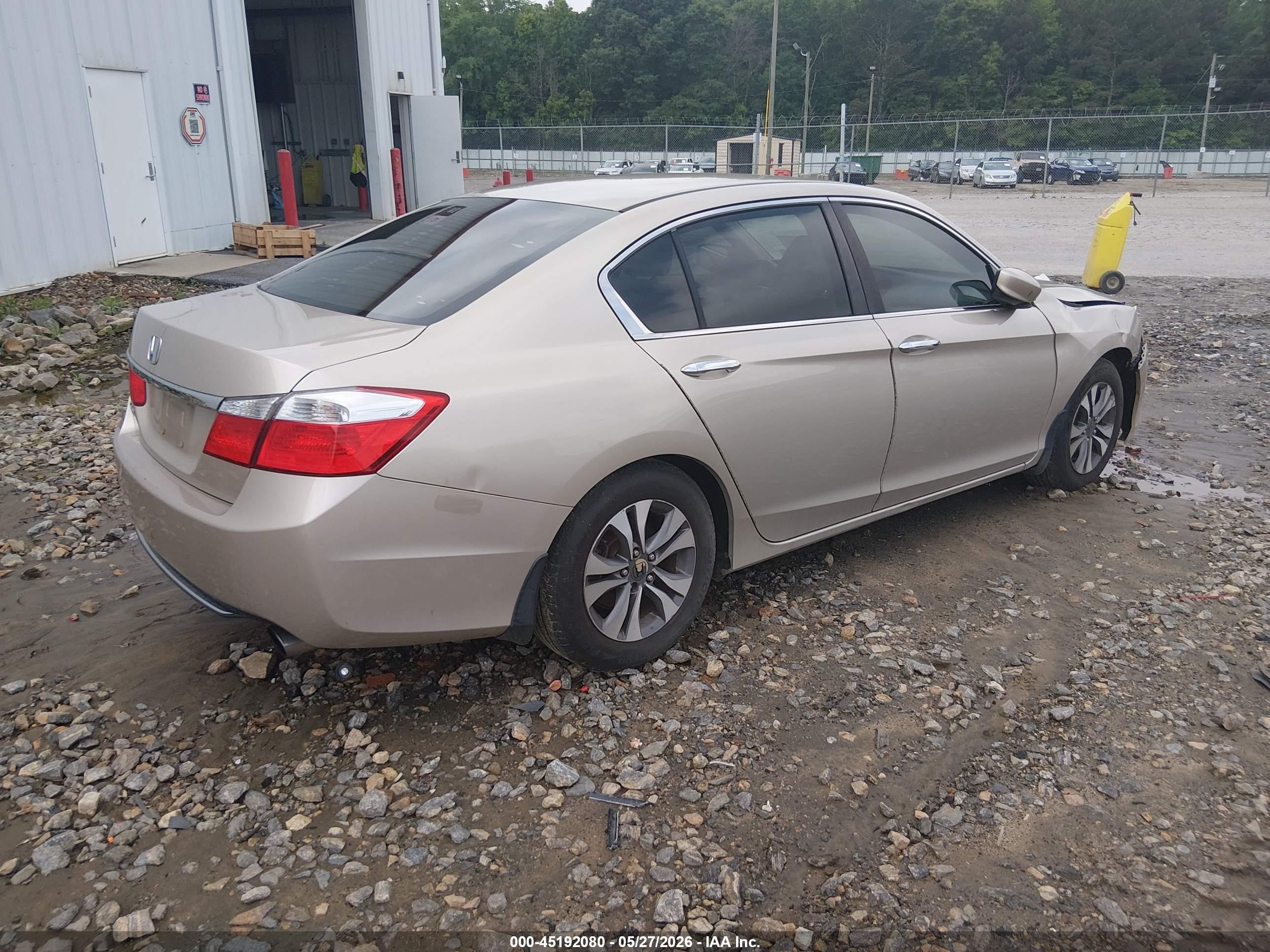 2013 Honda Accord Lx Champagne vin: 1HGCR2F34DA075396
